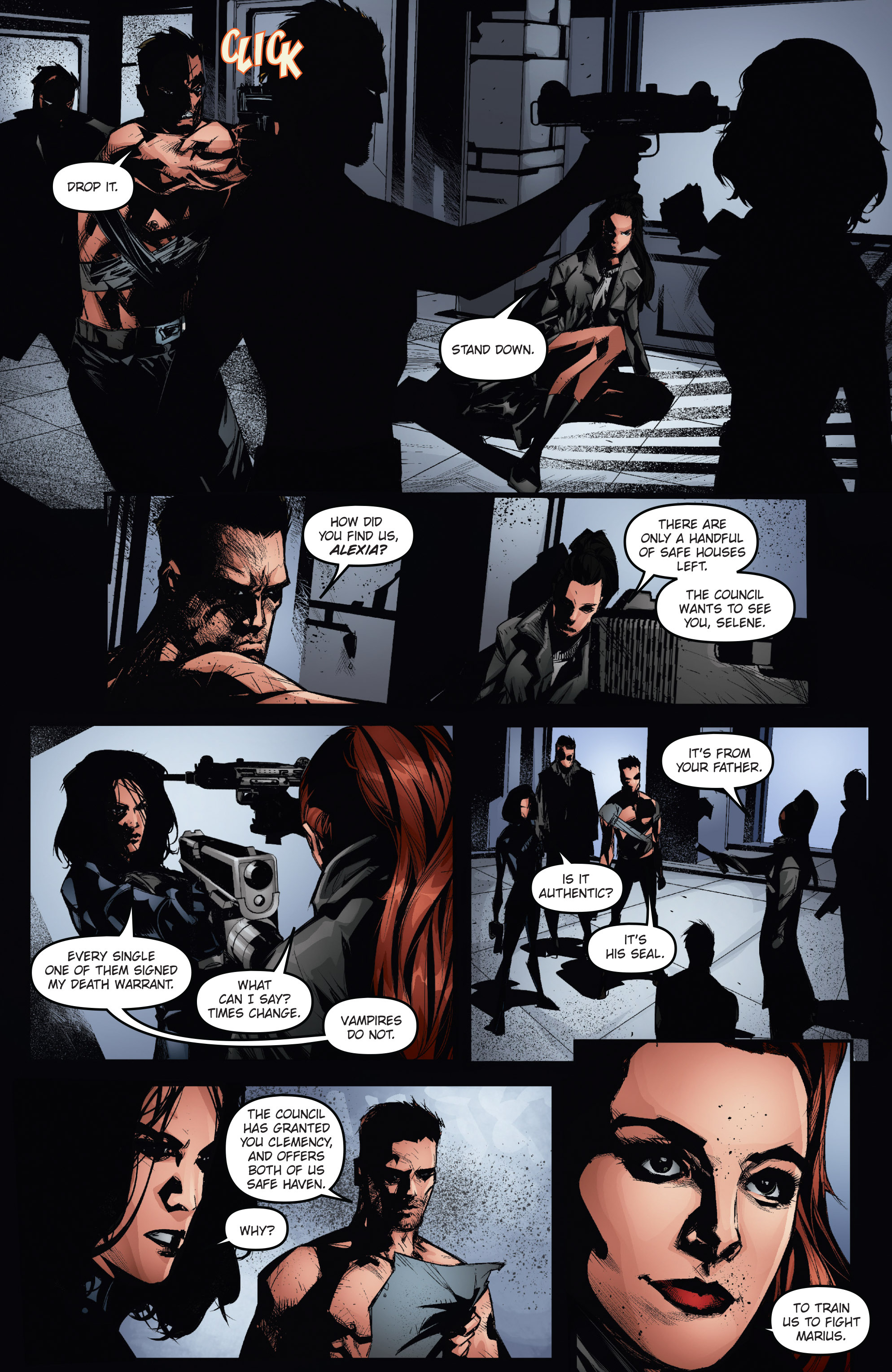 Read online Underworld: Blood Wars comic -  Issue # Full - 17