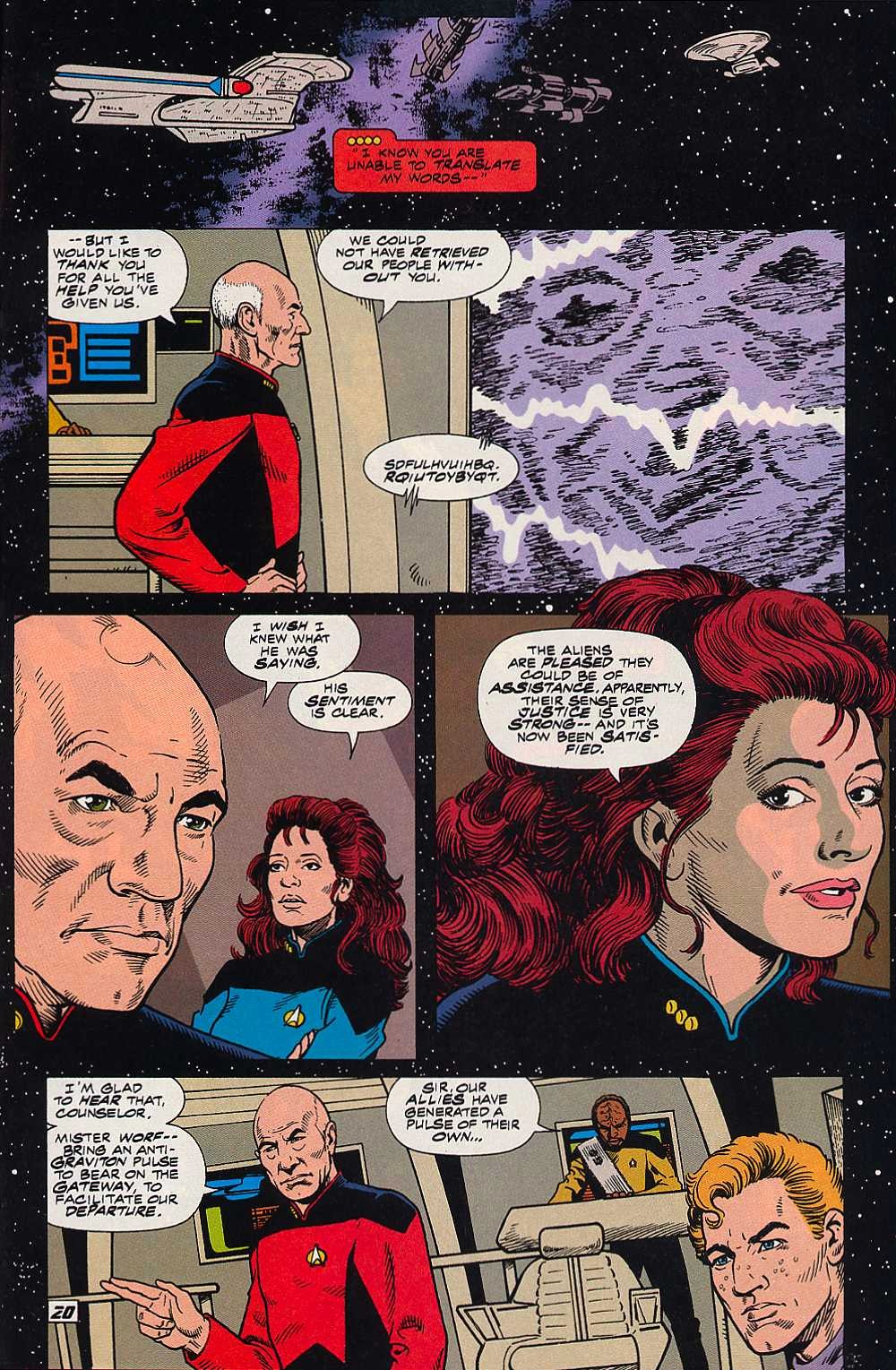 Read online Star Trek: The Next Generation (1989) comic -  Issue #78 - 20