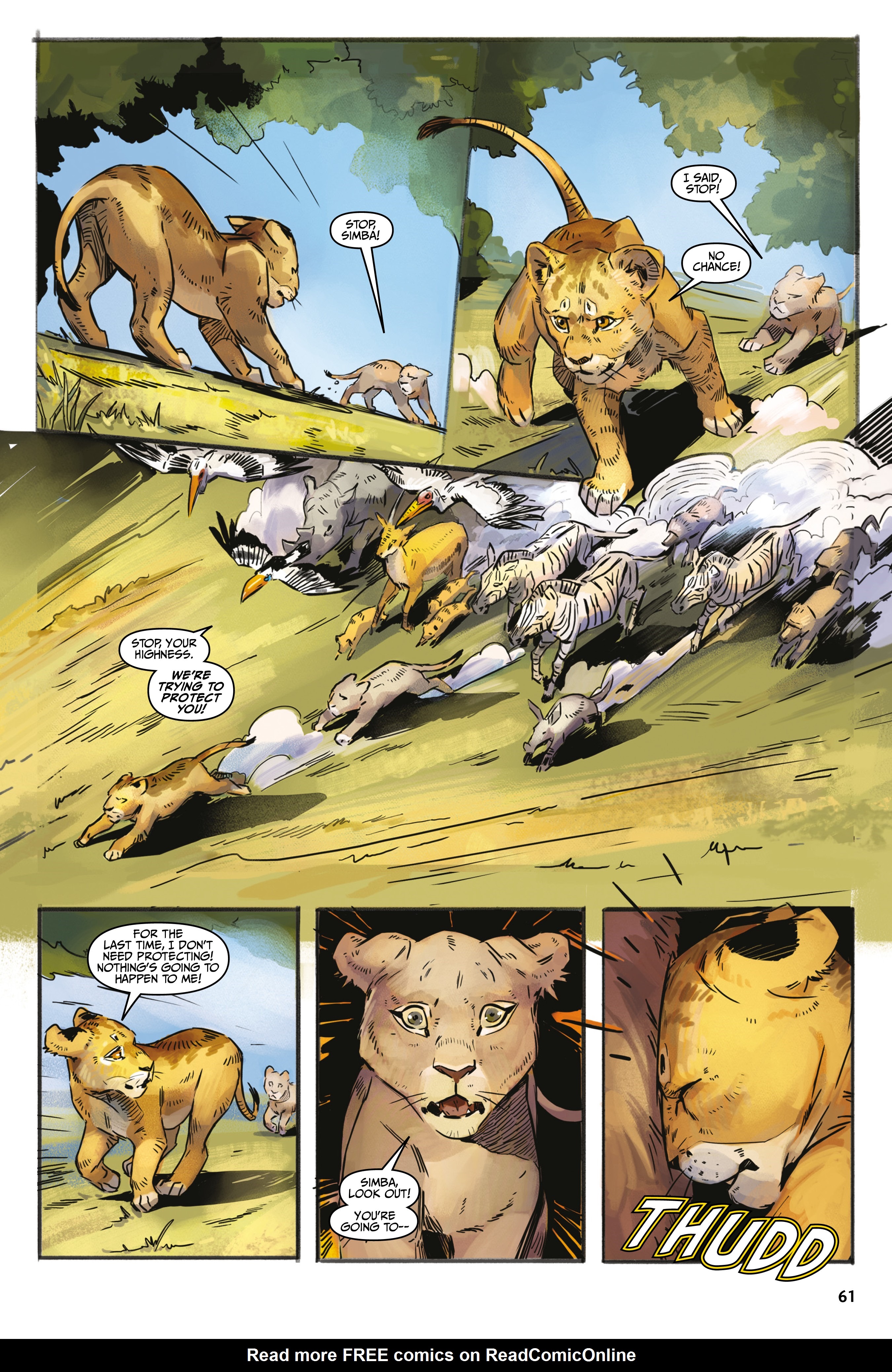 Read online Disney The Lion King: Wild Schemes and Catastrophes comic -  Issue # TPB - 62