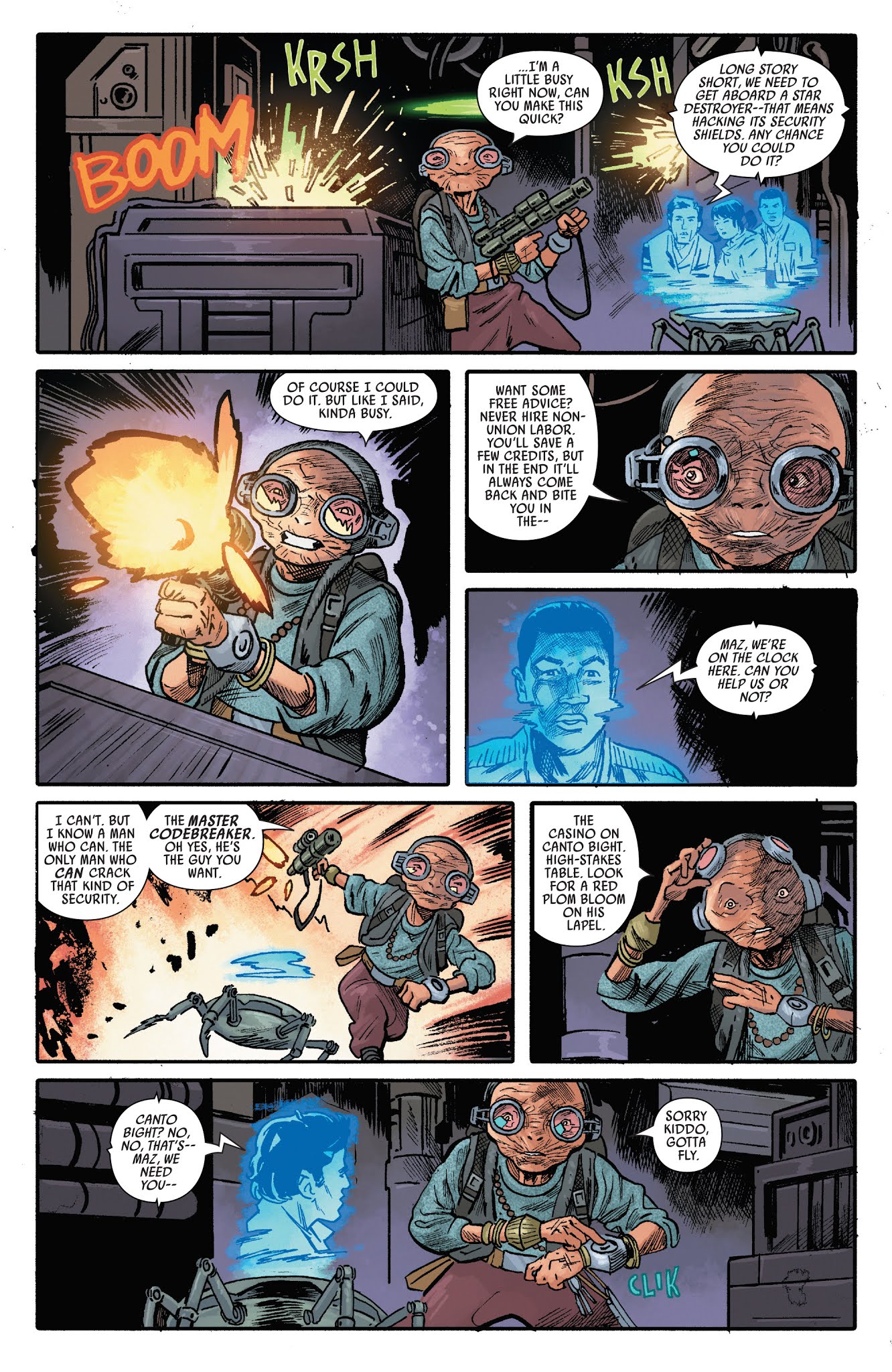 Read online Star Wars: The Last Jedi Adaptation comic -  Issue #2 - 15