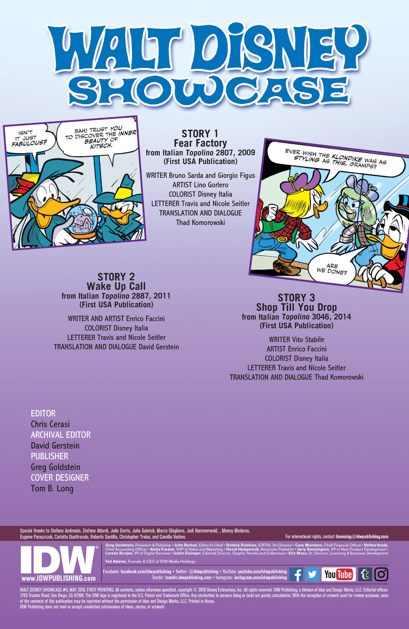 Read online Walt Disney Showcase comic -  Issue #5 - 2