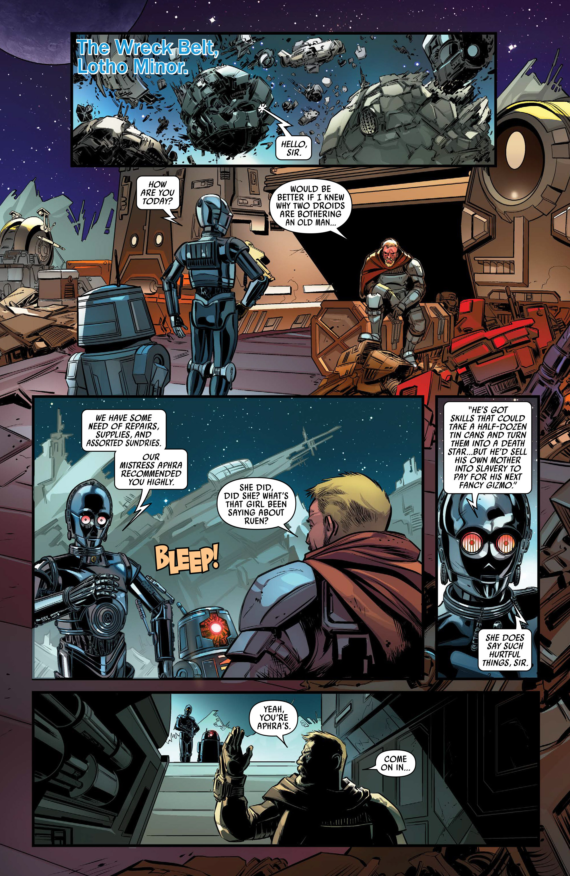 Read online Darth Vader comic -  Issue #20 - 23