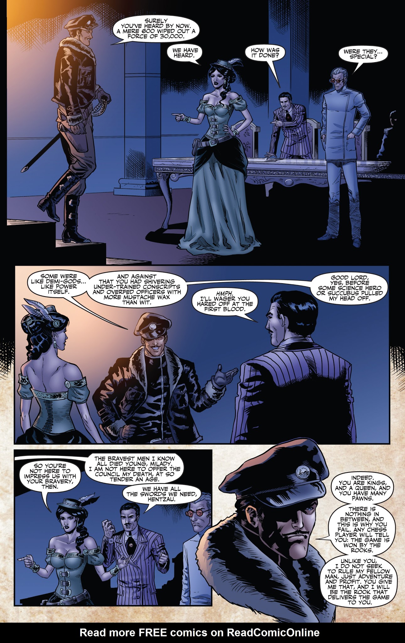 Read online Legenderry: Vampirella comic -  Issue #1 - 11