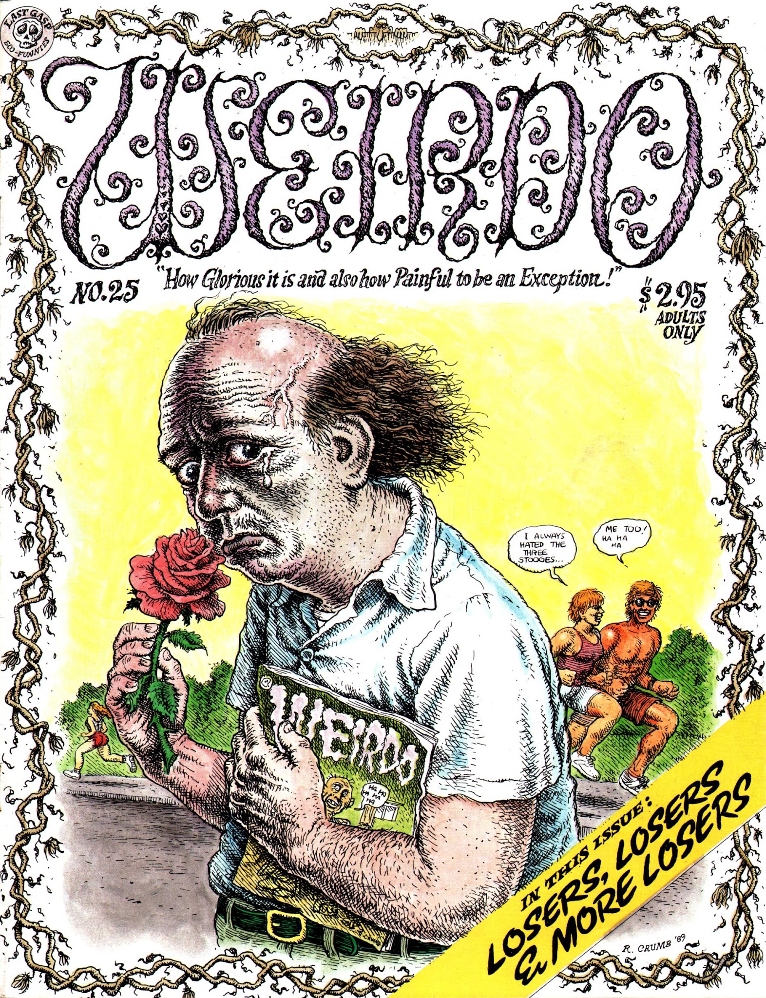 Read online Weirdo comic -  Issue #25 - 1