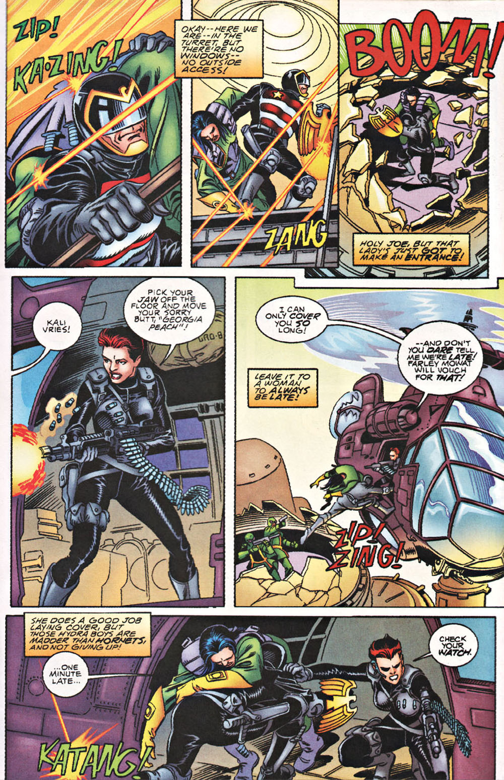 Read online USAgent comic -  Issue #1 - 9