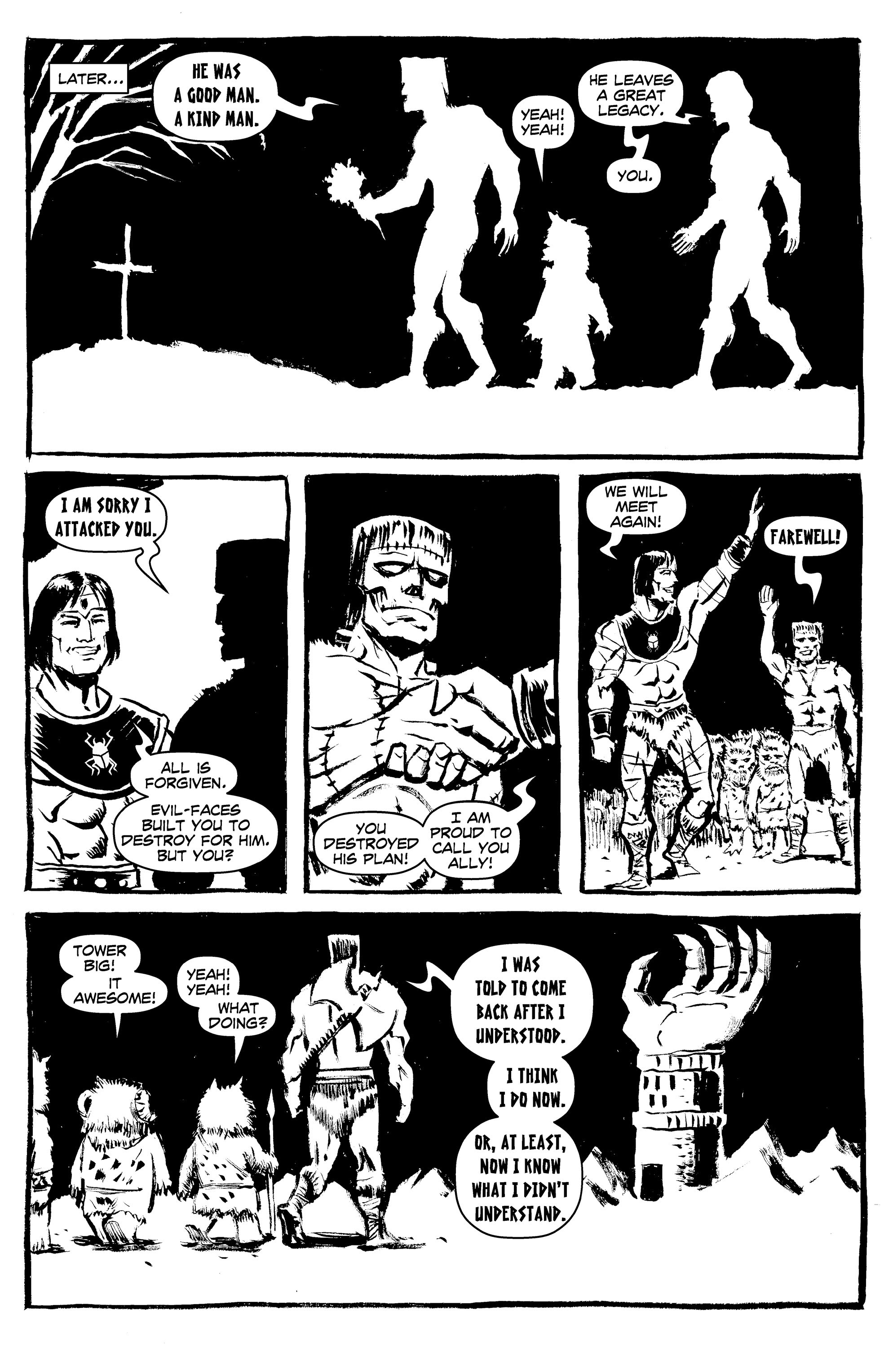 Read online Frankenstein and the Conquerors of the Cosmos comic -  Issue # Full - 40