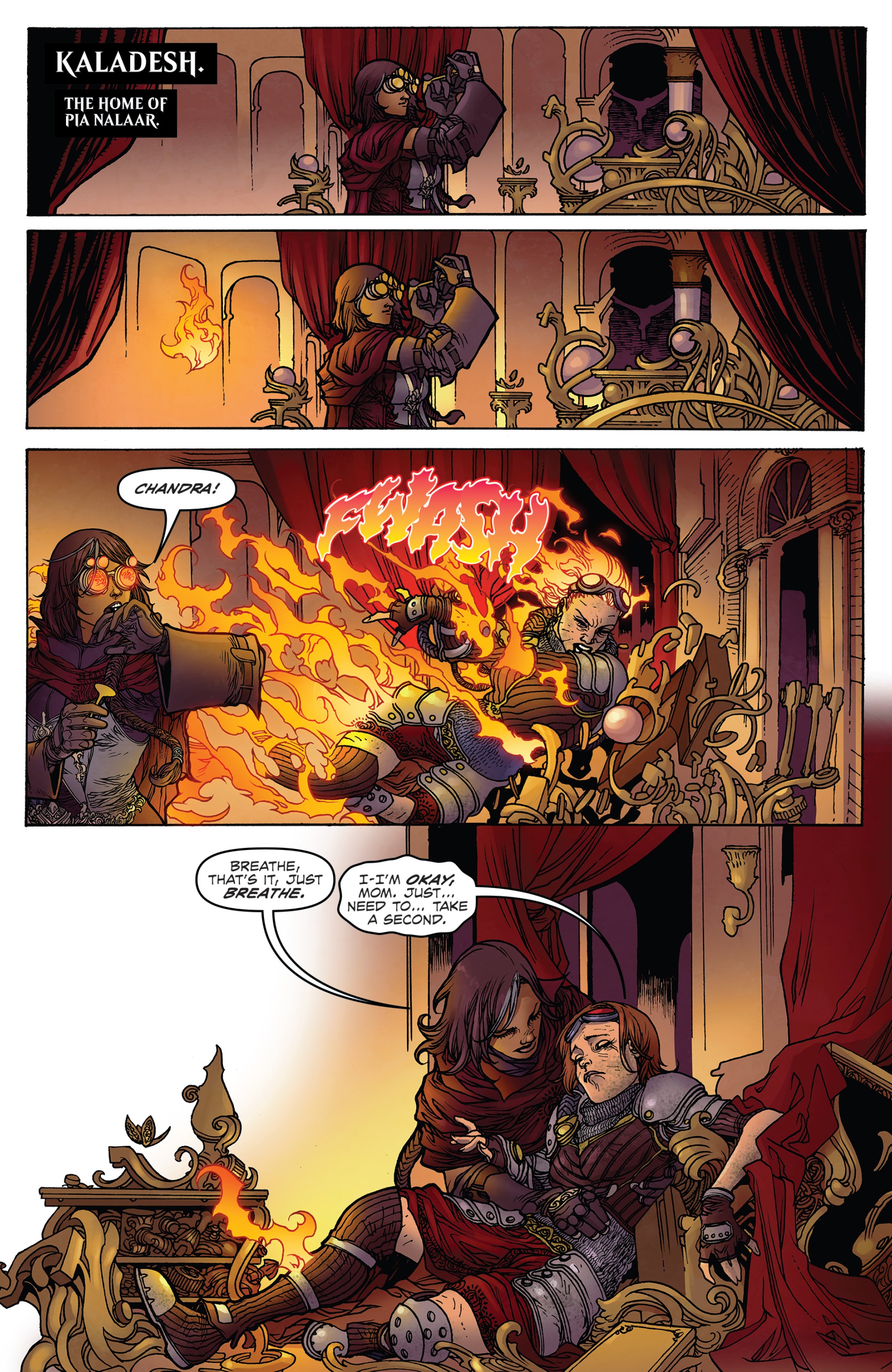 Read online Magic: The Gathering: Chandra comic -  Issue #2 - 3