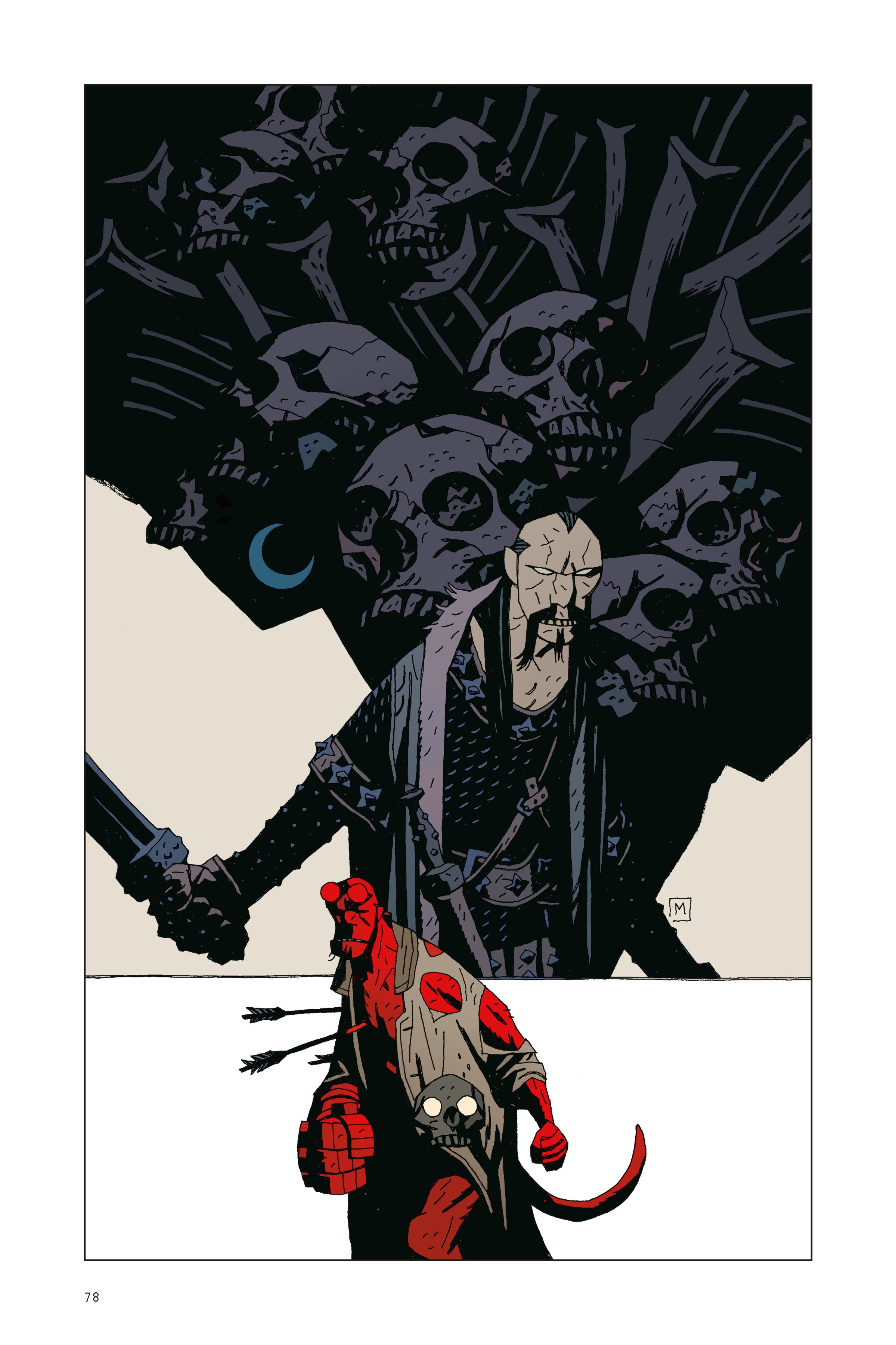 Read online Hellboy: 25 Years of Covers comic -  Issue # TPB (Part 1) - 80