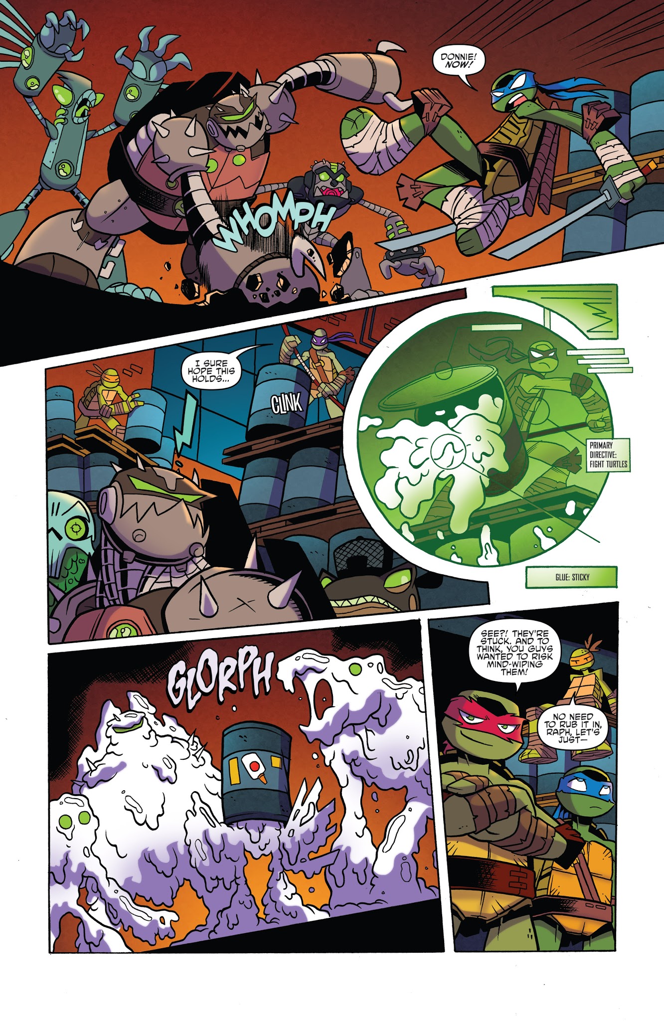 Read online Teenage Mutant Ninja Turtles Amazing Adventures: Robotanimals comic -  Issue #1 - 16