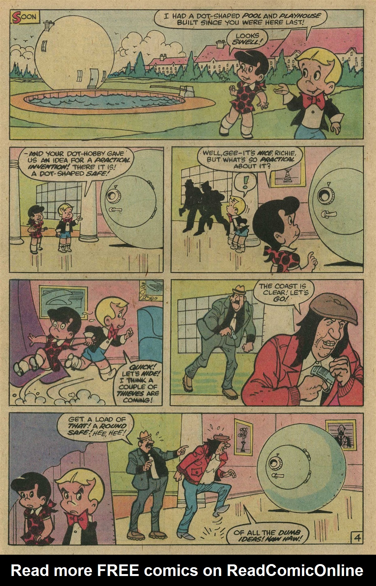 Read online Richie Rich & His Girl Friends comic -  Issue #8 - 8