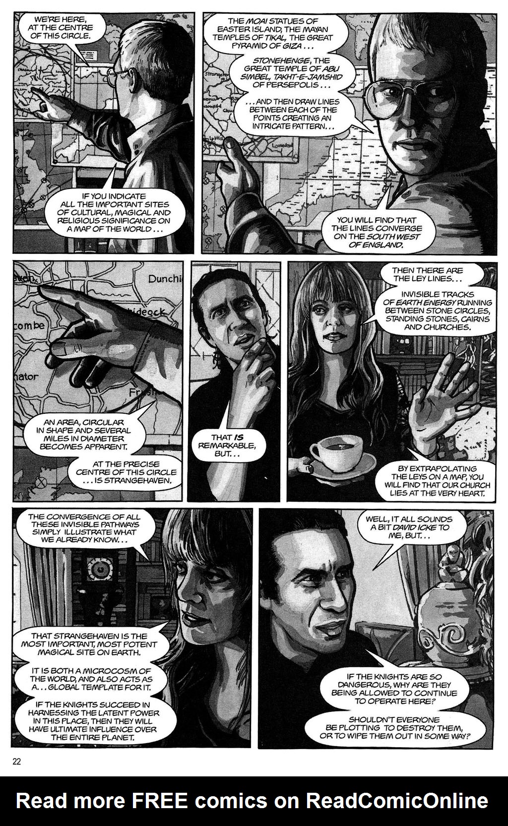 Read online Strangehaven comic -  Issue #17 - 22