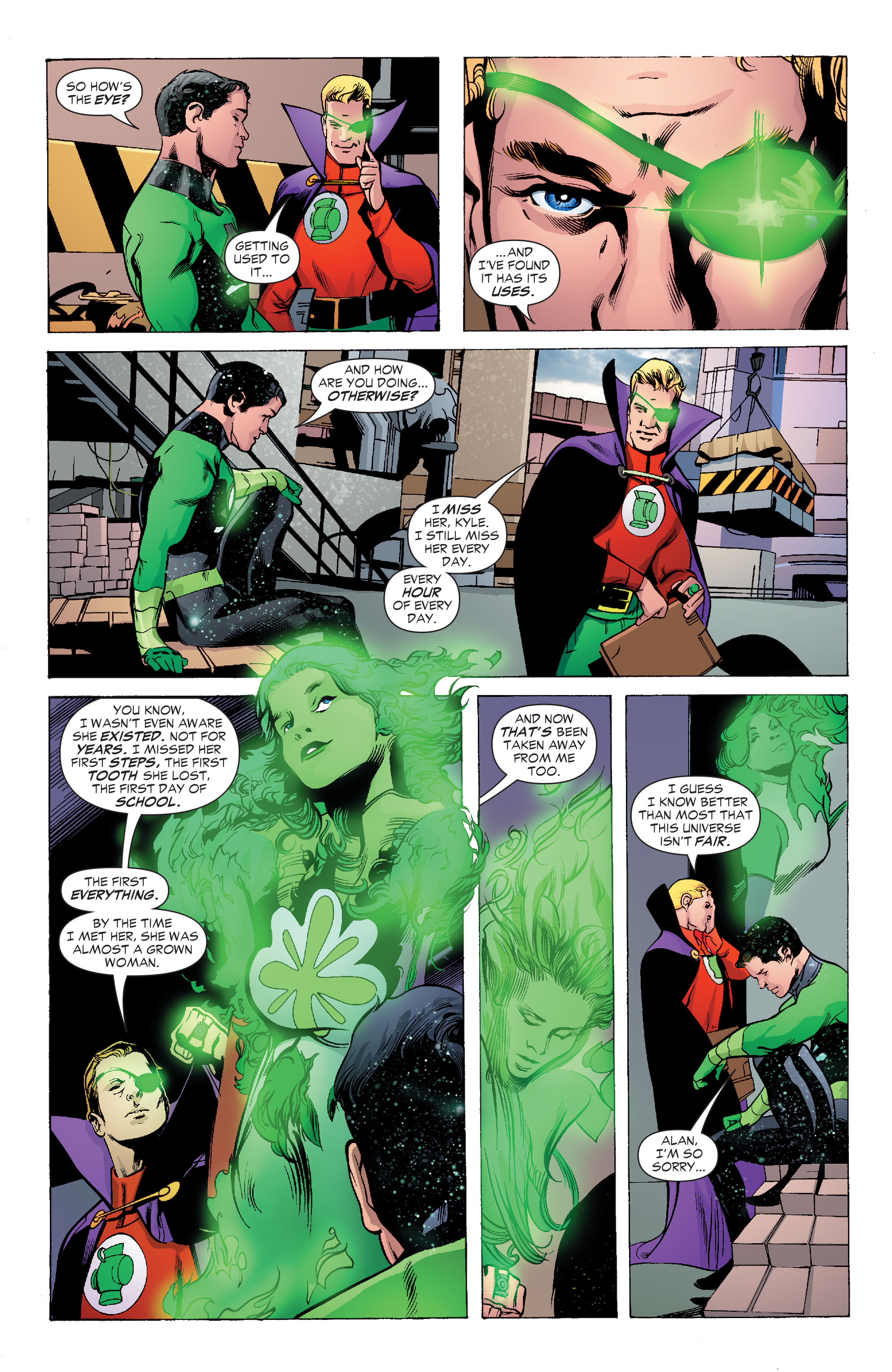 Read online Ion: Guardian of the Universe comic -  Issue #7 - 11