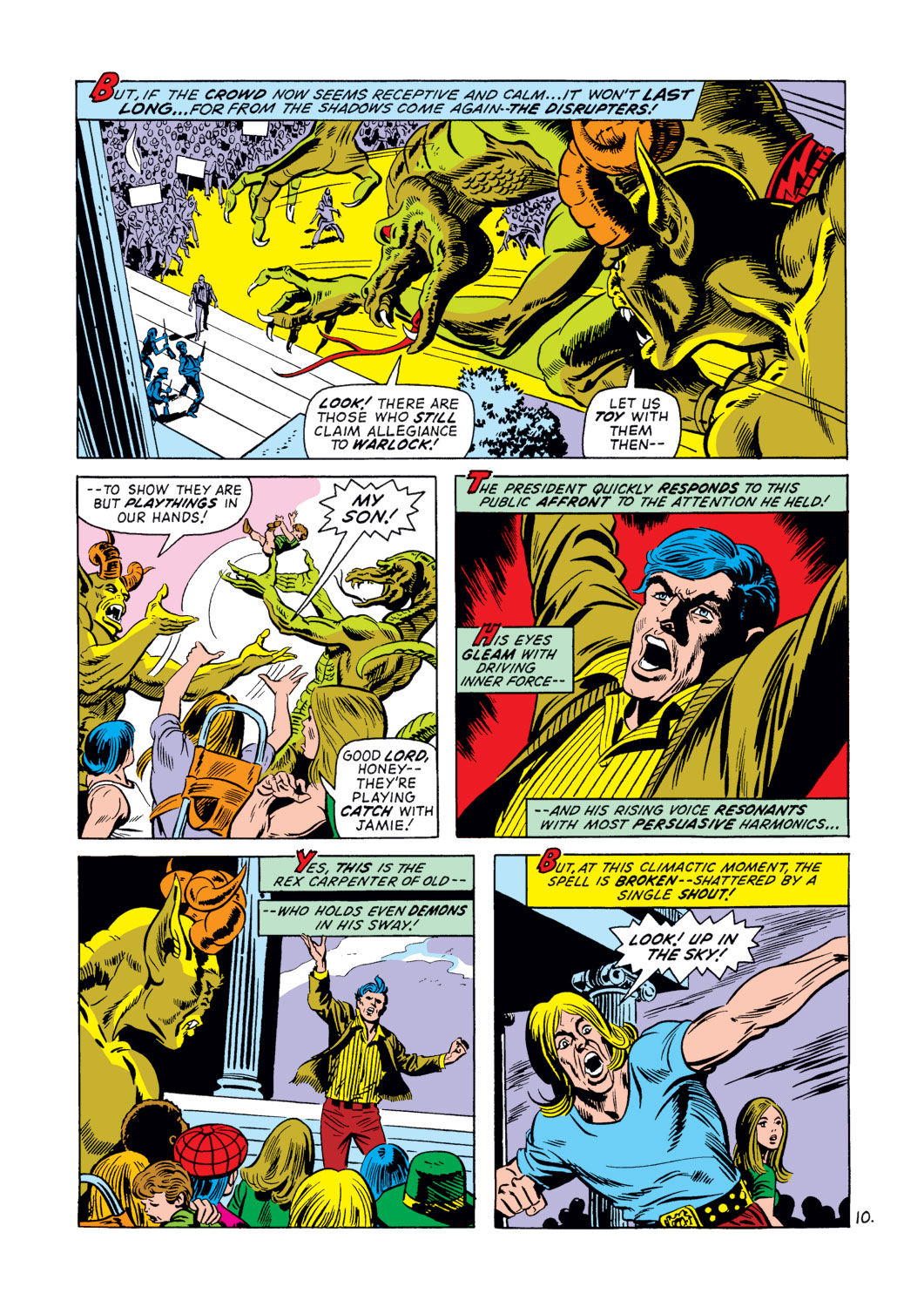 Read online Warlock (1972) comic -  Issue #8 - 11