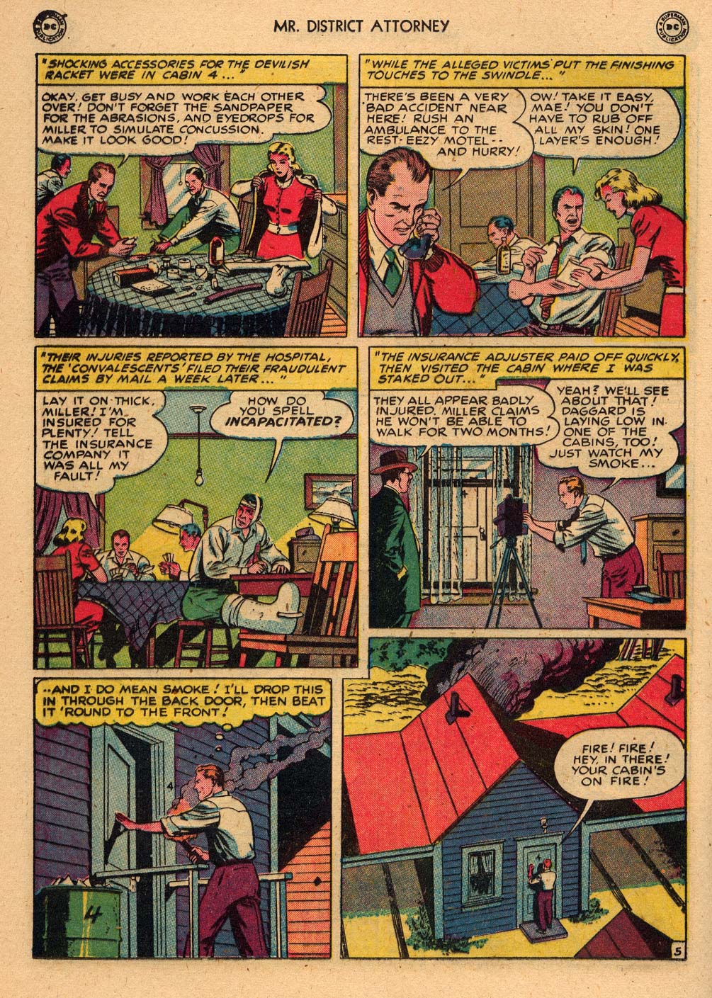 Read online Mr. District Attorney comic -  Issue #9 - 30