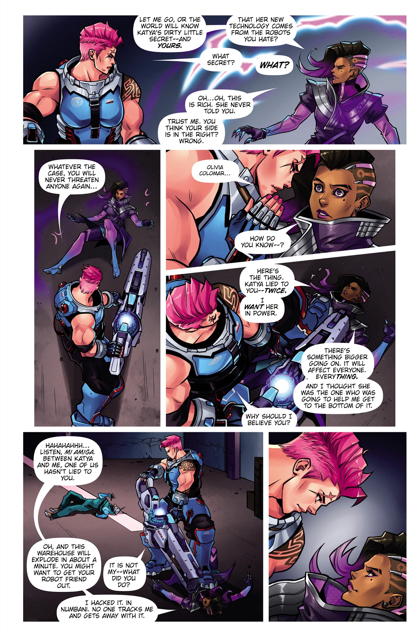 Read online Free Comic Book Day 2018 comic -  Issue # Overwatch and Black Hamme - 11