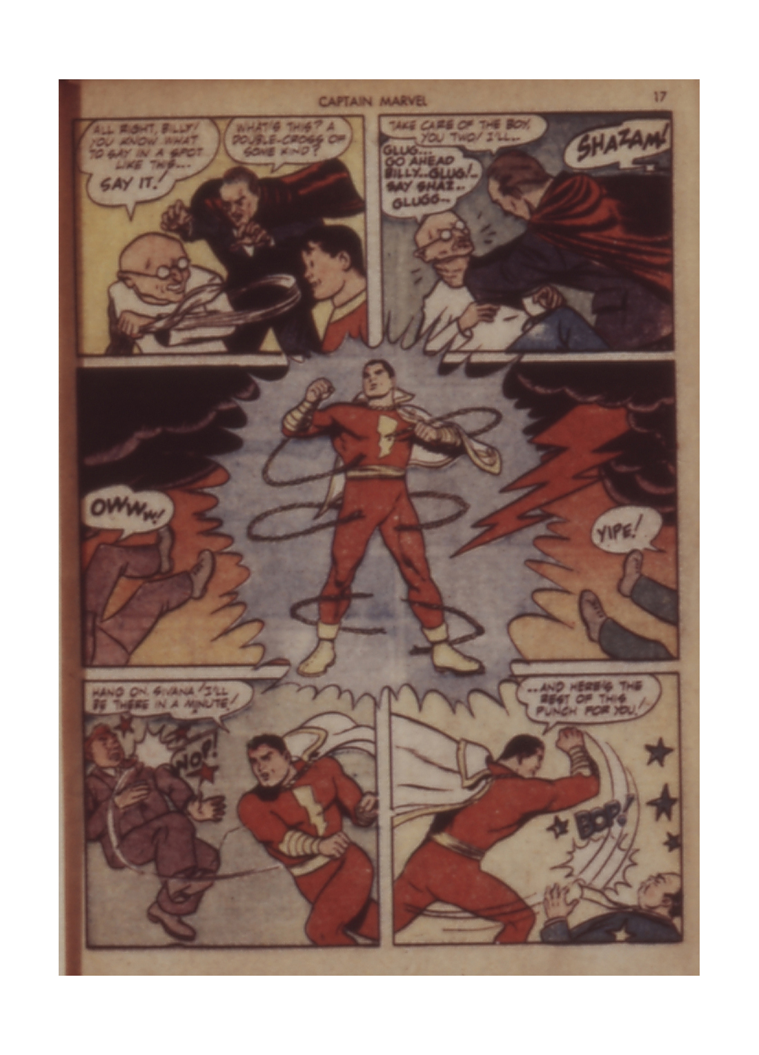 Read online Captain Marvel Adventures comic -  Issue #11 - 17