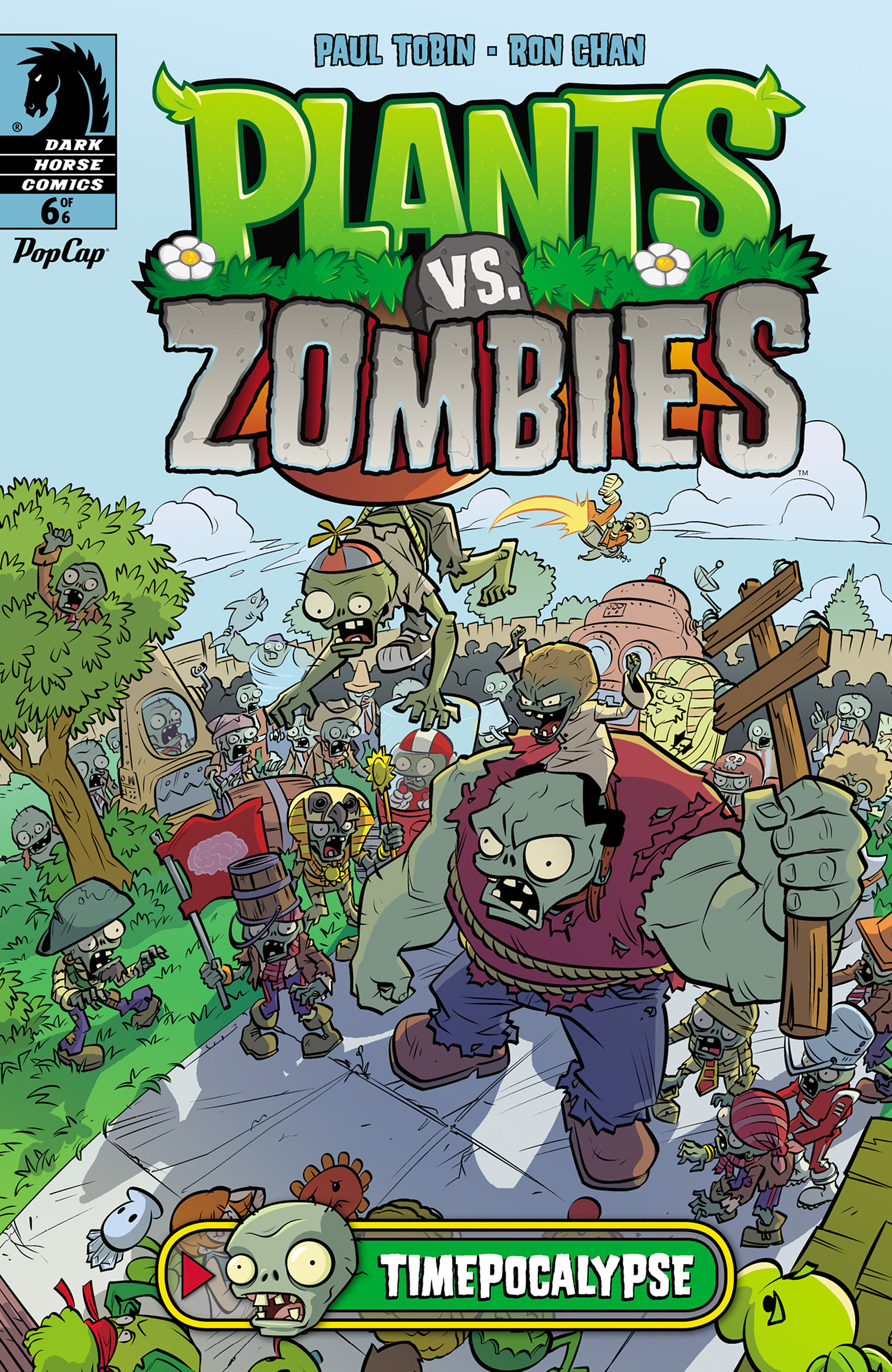 Read online Plants vs. Zombies: Timepocalypse comic -  Issue #6 - 2