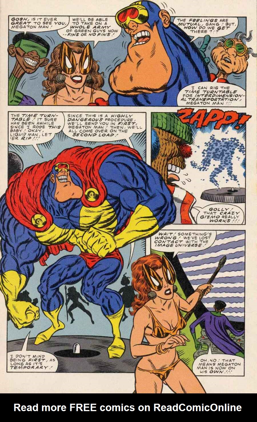 Read online Savage Dragon vs. Savage Megaton Man comic -  Issue # Full - 9