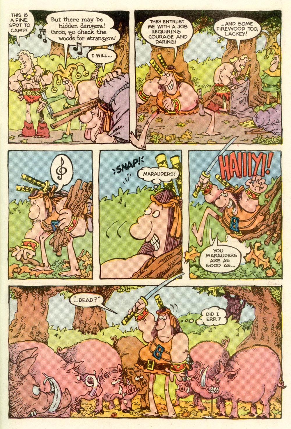 Read online Sergio Aragonés Groo the Wanderer comic -  Issue #10 - 7