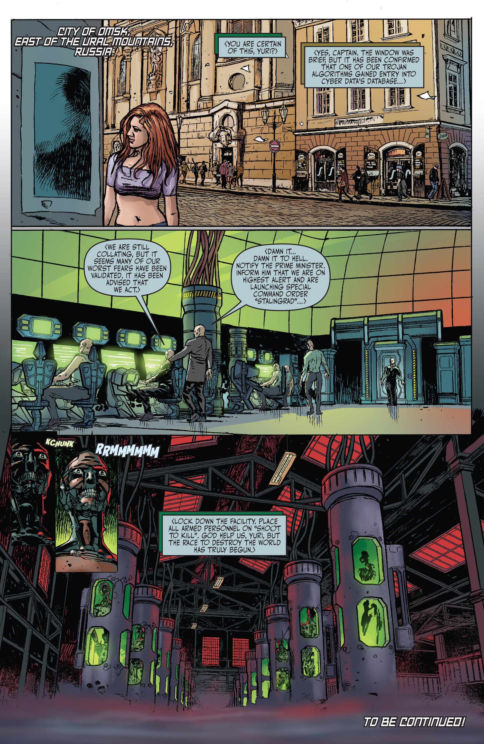Read online Cyberforce (2012) comic -  Issue #9 - 23