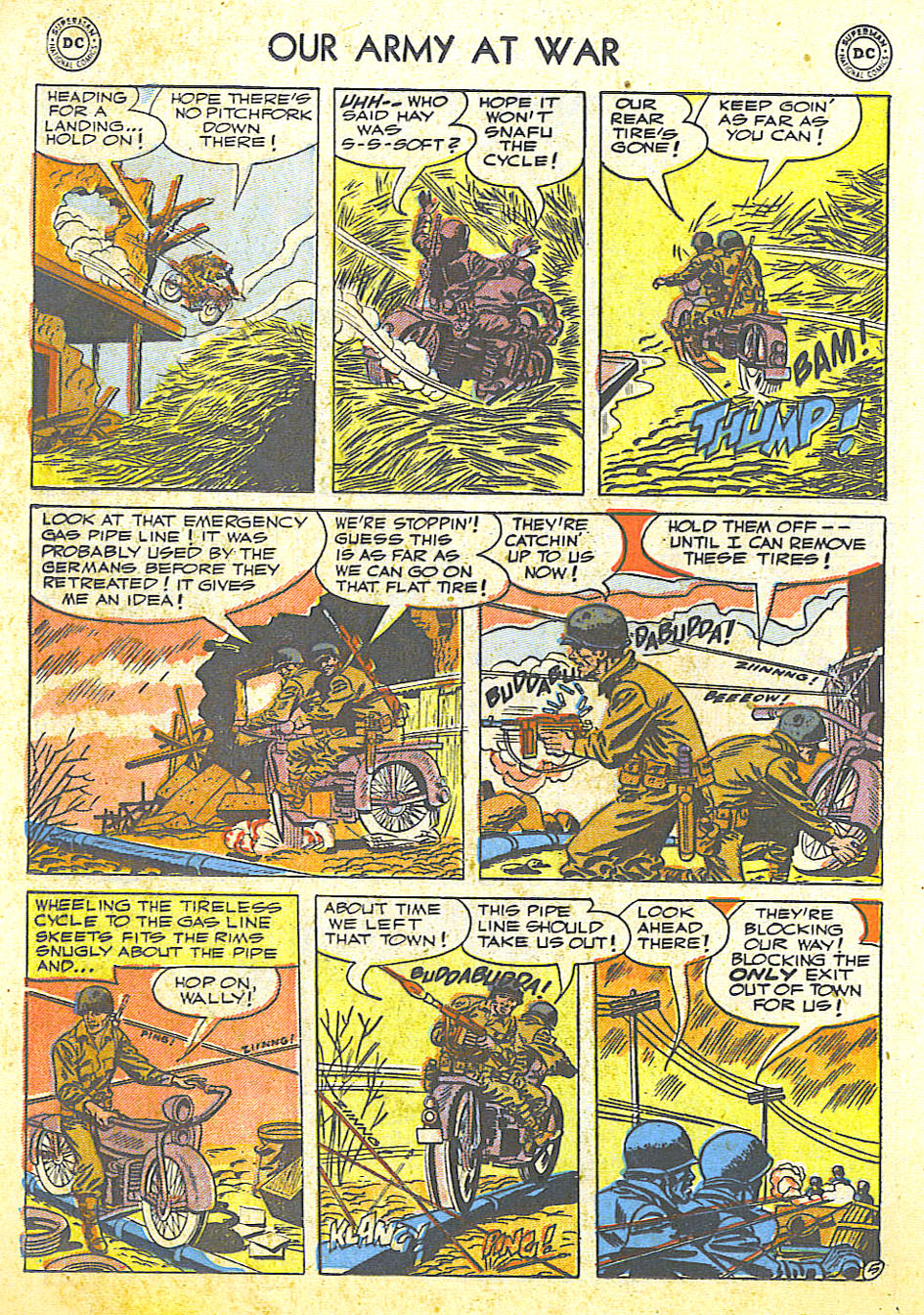 Read online Our Army at War (1952) comic -  Issue #3 - 17