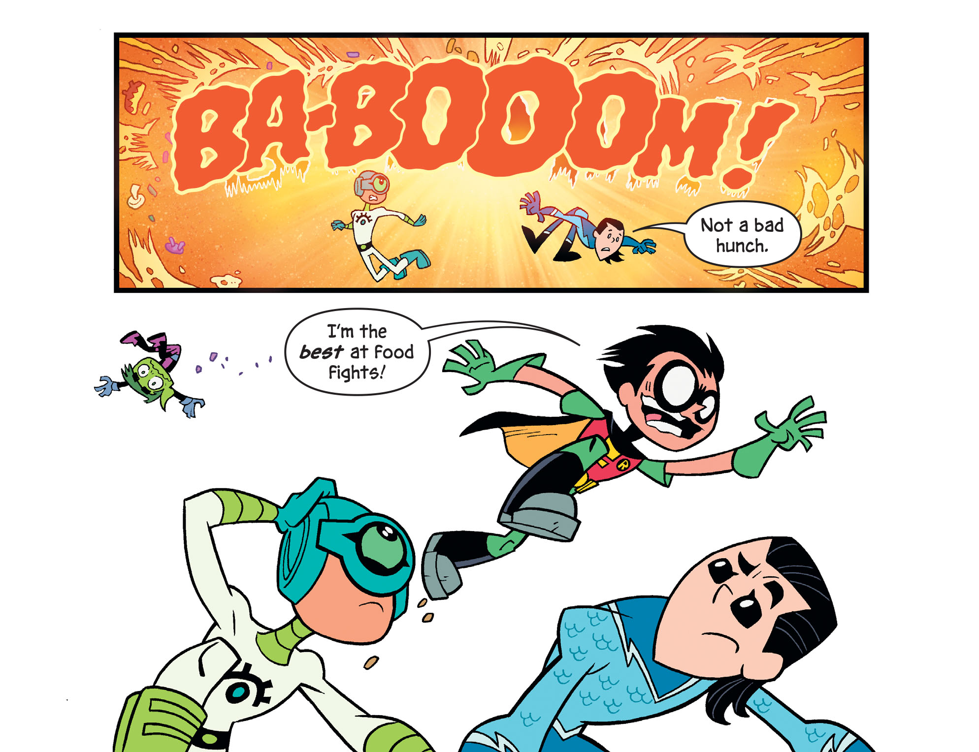 Read online Teen Titans Go! To Camp comic -  Issue #7 - 27