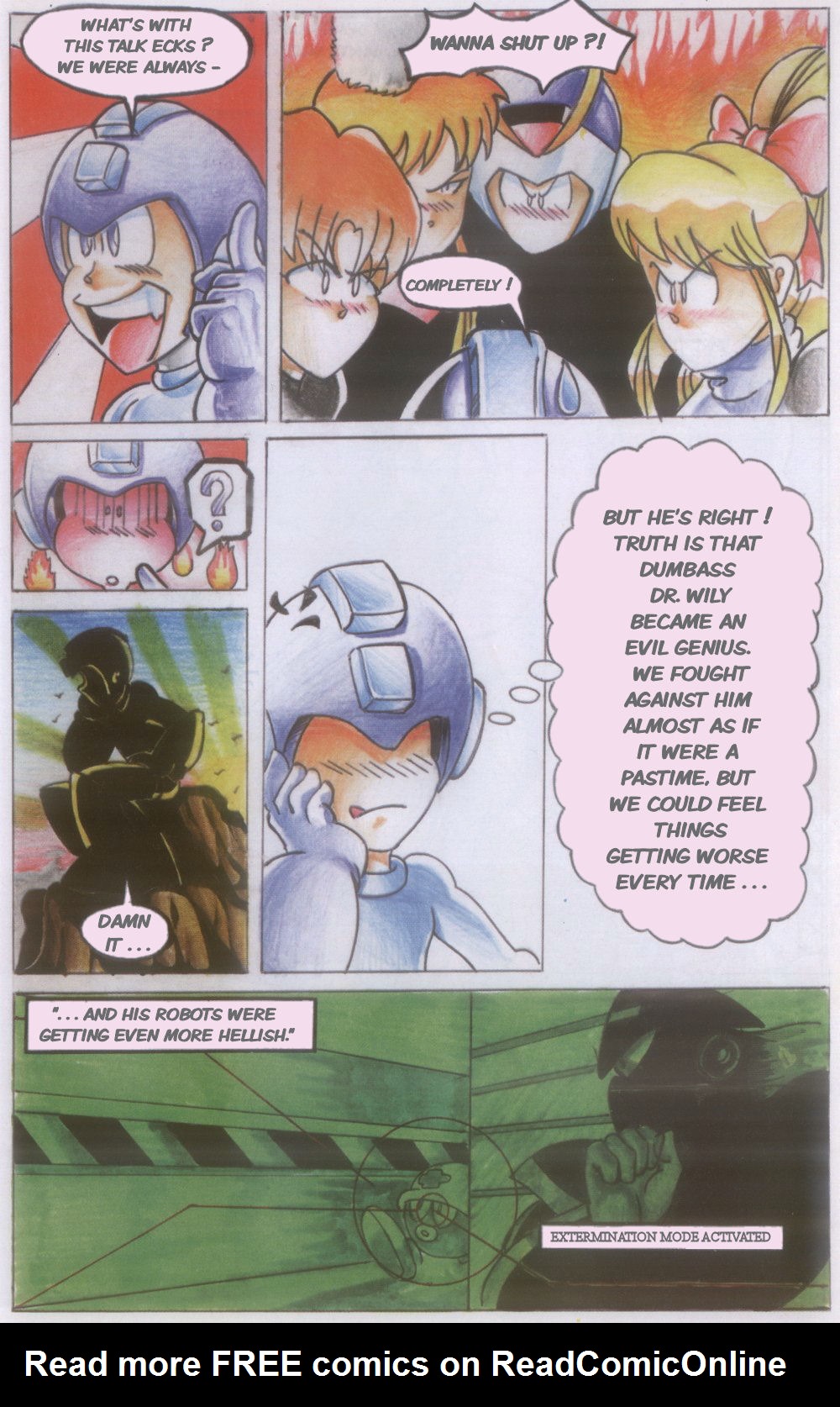 Read online Novas Aventuras de Megaman comic -  Issue #9 - 11