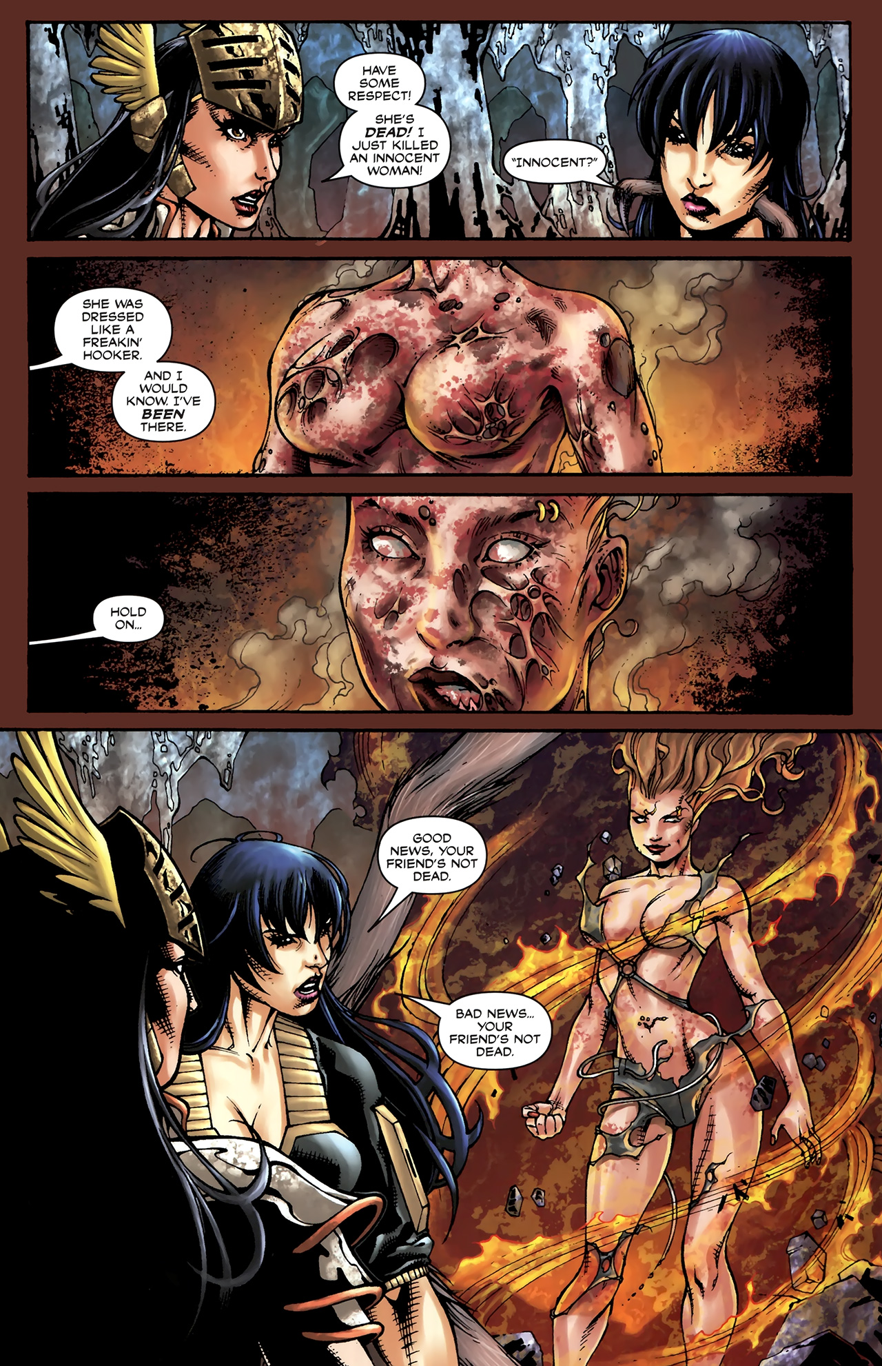 Read online War Goddess comic -  Issue #1 - 23