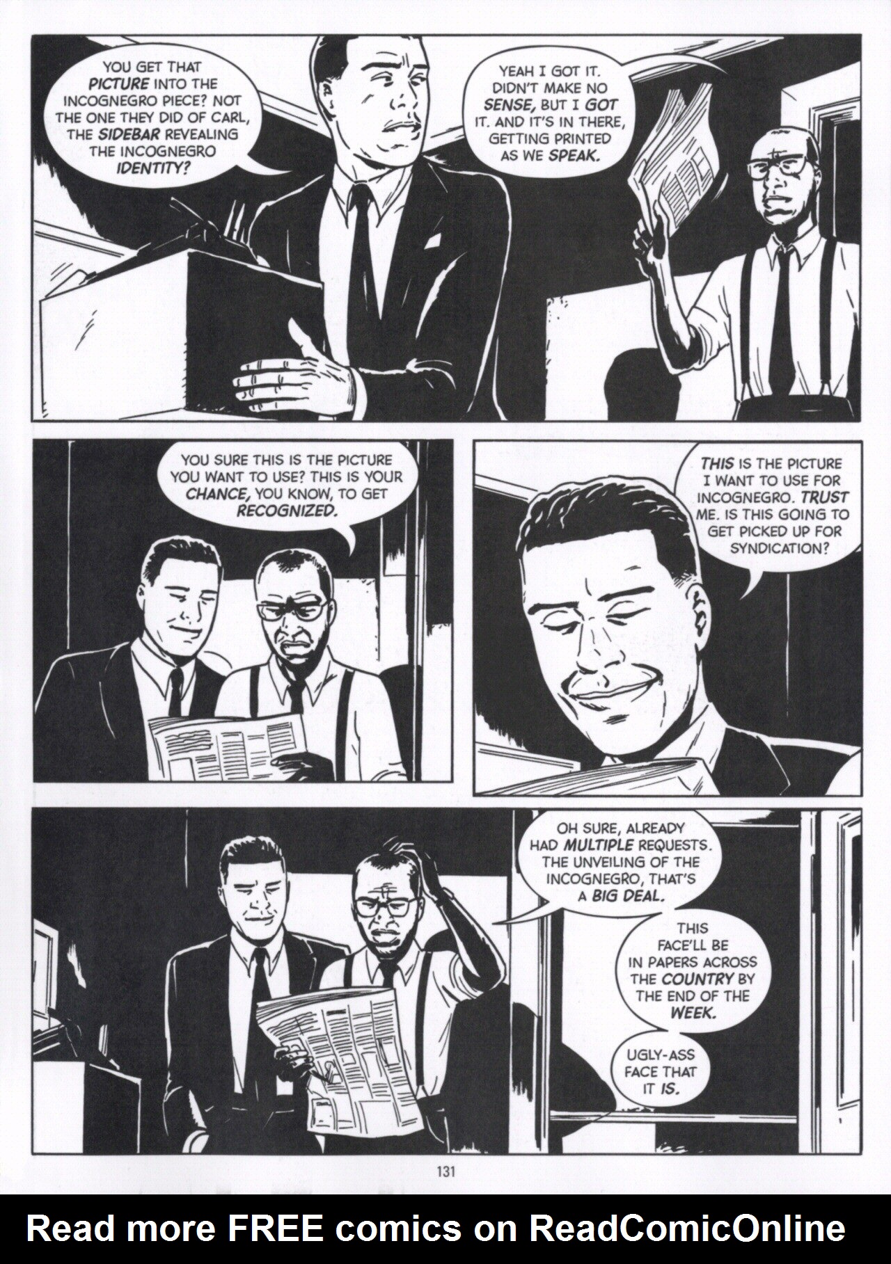 Read online Incognegro comic -  Issue # TPB - 135