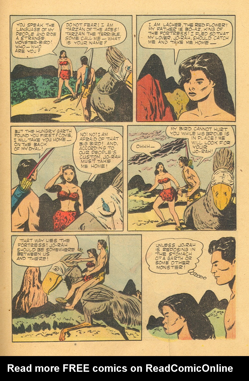 Read online Tarzan (1948) comic -  Issue #19 - 29
