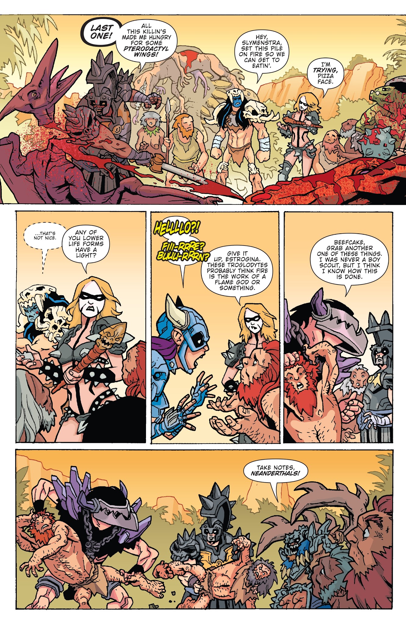 Read online Gwar: Orgasmageddon comic -  Issue #2 - 6
