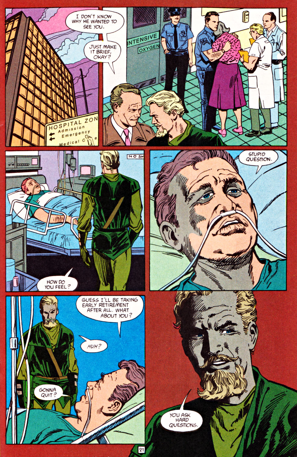 Read online Green Arrow (1988) comic -  Issue #20 - 22