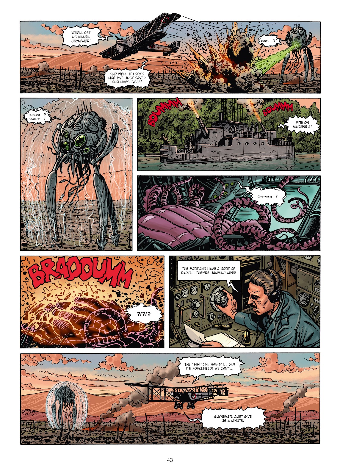 War of the World War One Vol. 3: The Monsters from Mars issue Full - Page 43