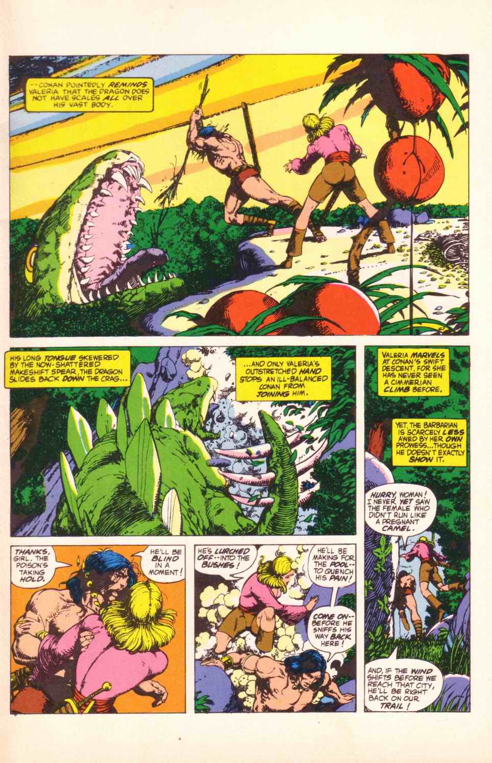 Read online Robert E. Howard's Conan the Barbarian comic -  Issue # Full - 11