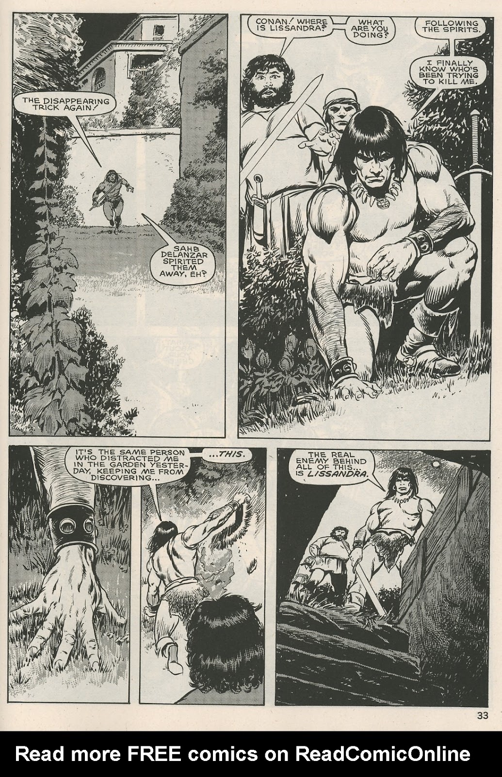 The Savage Sword Of Conan issue 125 - Page 33