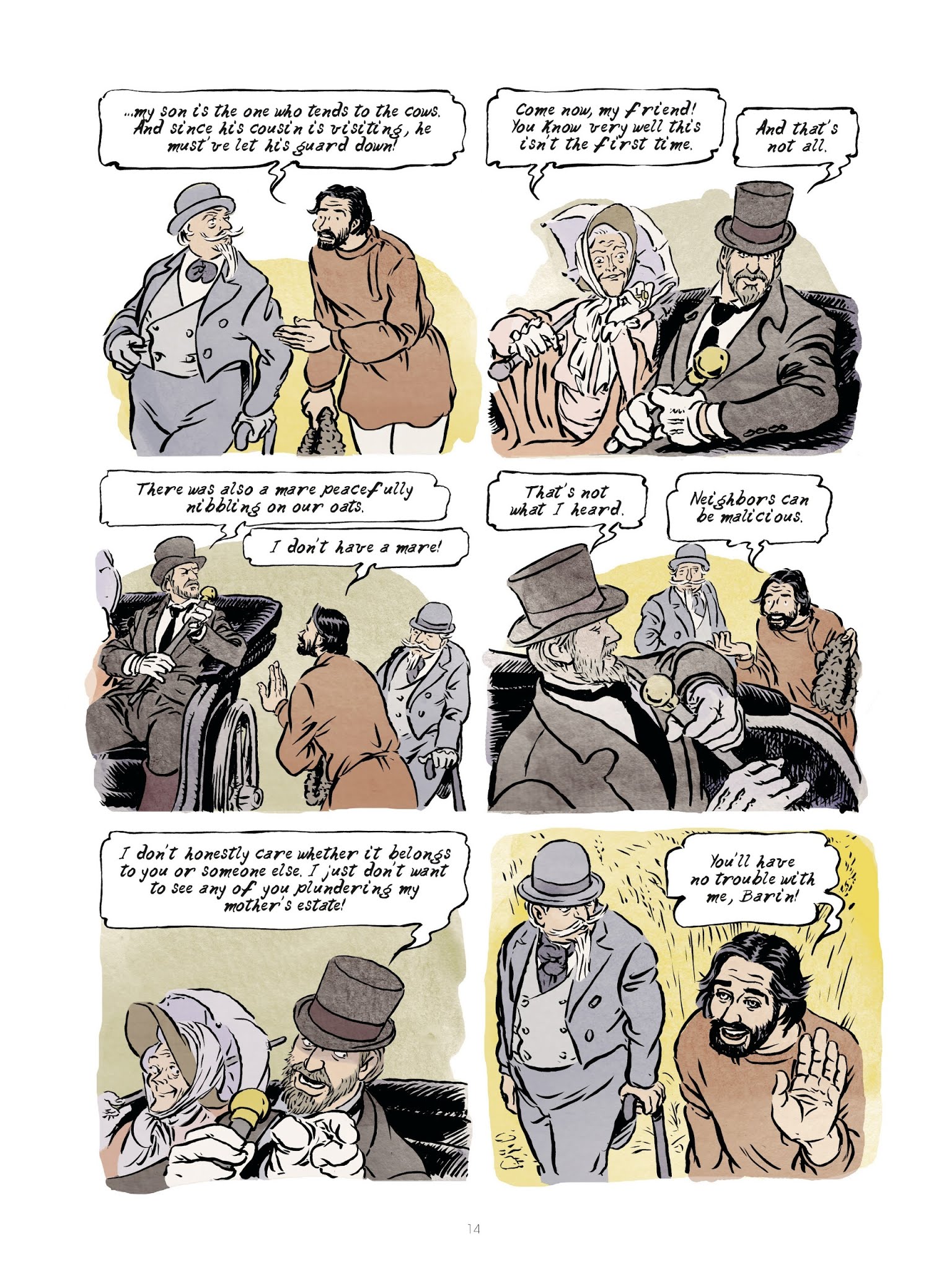 Read online How Much Land Does A Man Need? comic -  Issue # TPB - 14