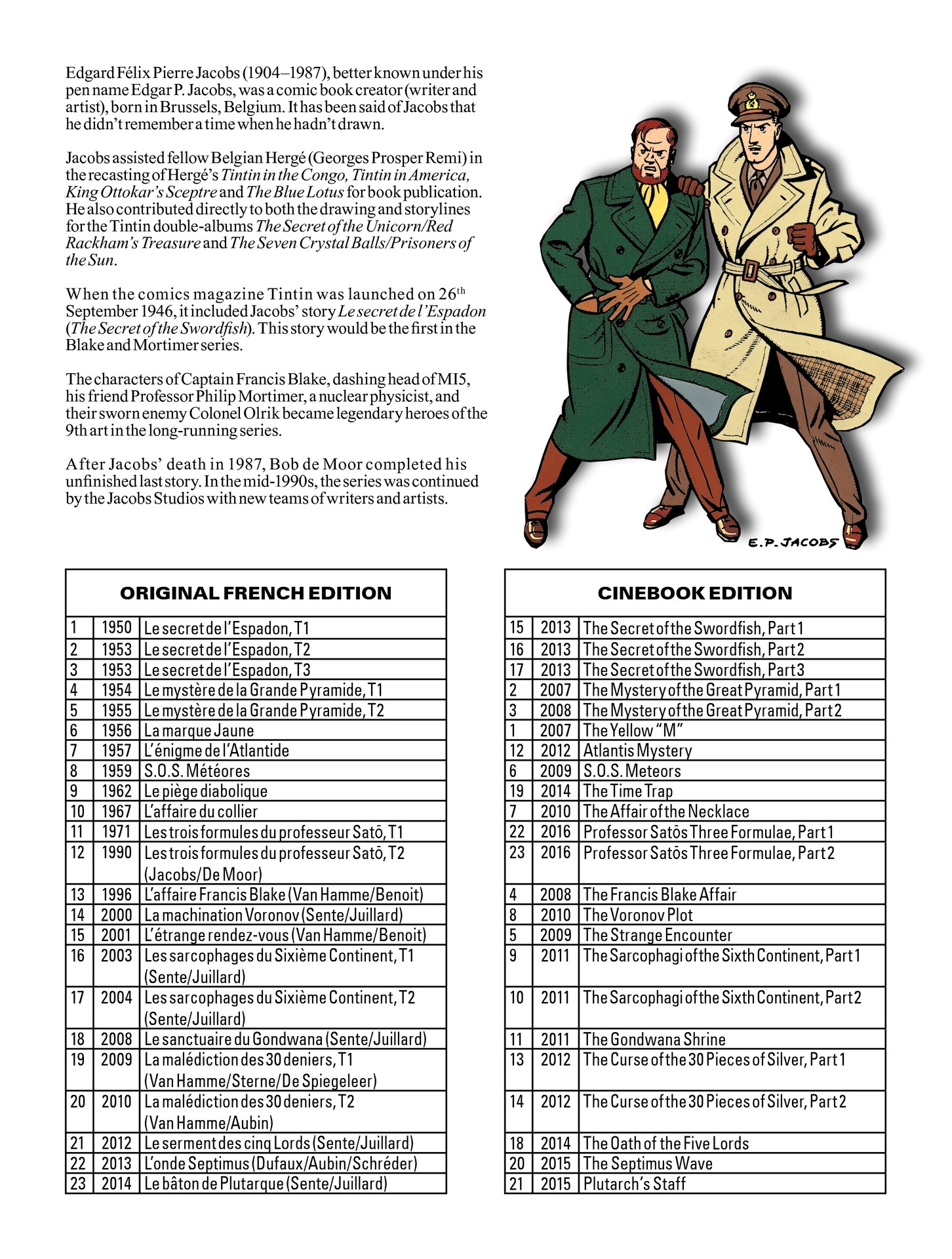 Read online Blake & Mortimer comic -  Issue #23 - 58