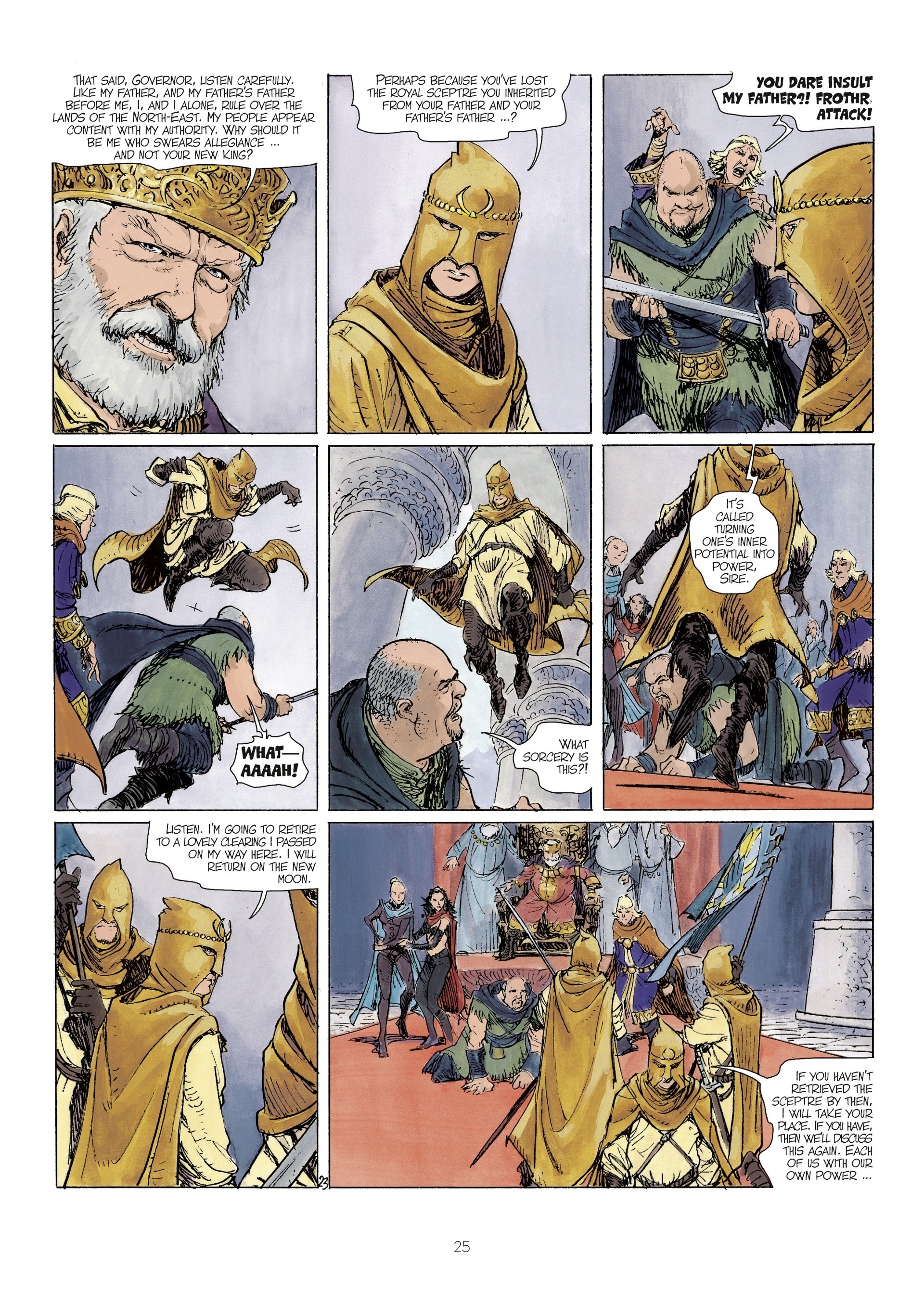 Read online The World of Thorgal: Kriss of Valnor: Worthy of a Queen comic -  Issue # Full - 27