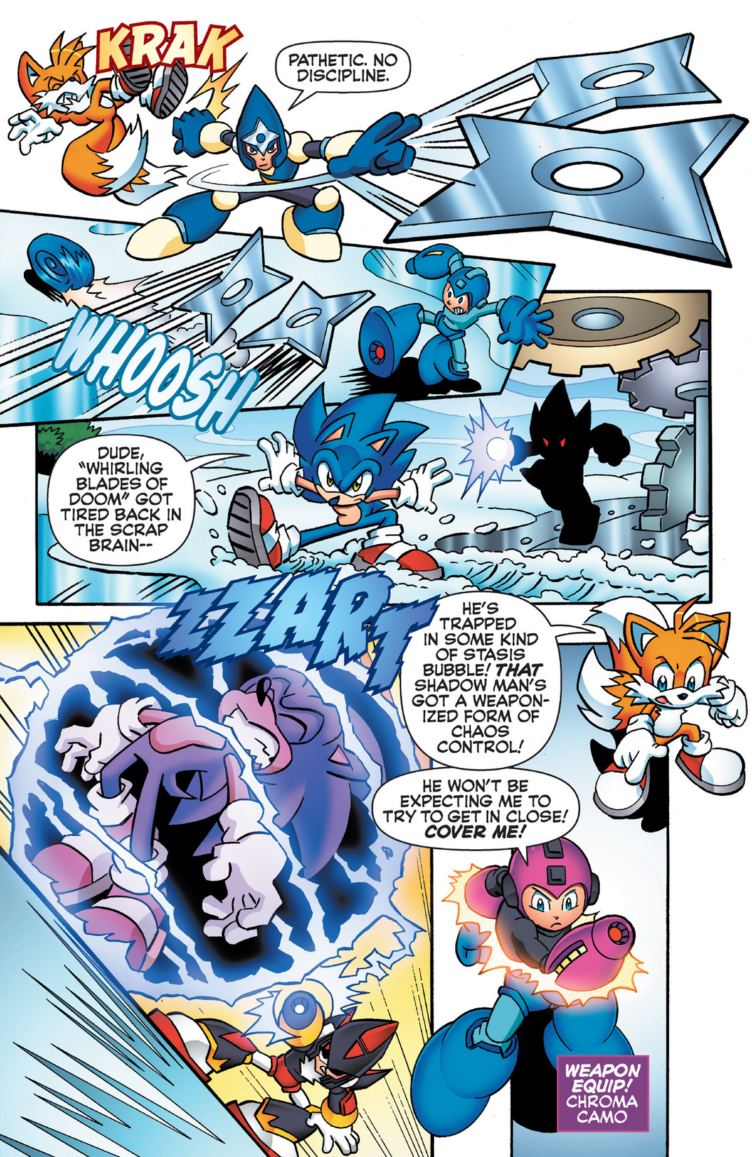 Read online Sonic Mega Man Worlds Collide comic -  Issue # Vol 2 - 64