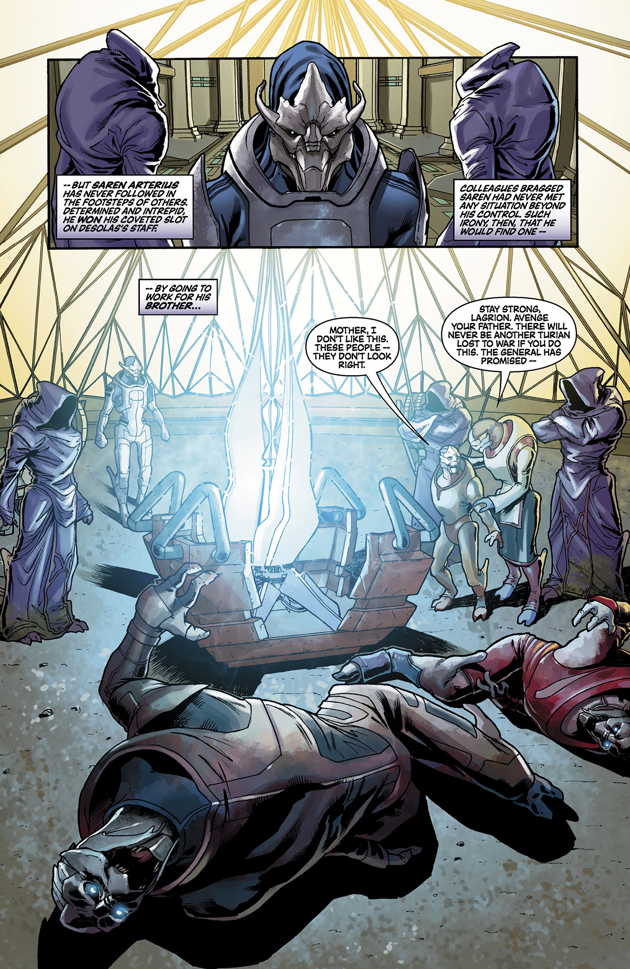 Read online Mass Effect: Evolution comic -  Issue #4 - 5