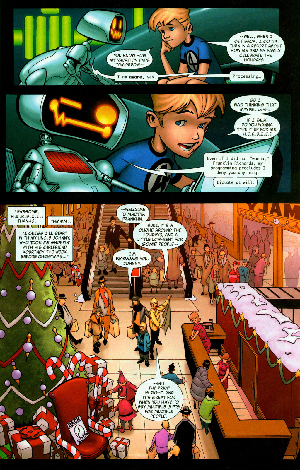 Read online Marvel Holiday Special (1991) comic -  Issue #2004 - 39