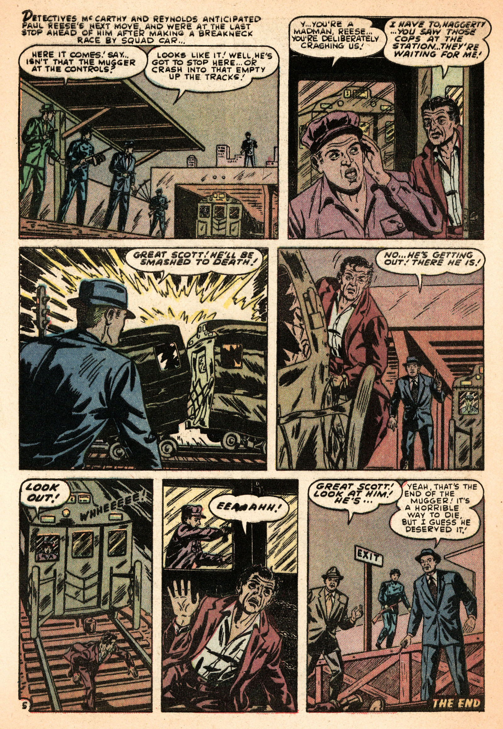 Read online Crime Cases Comics (1951) comic -  Issue #10 - 32