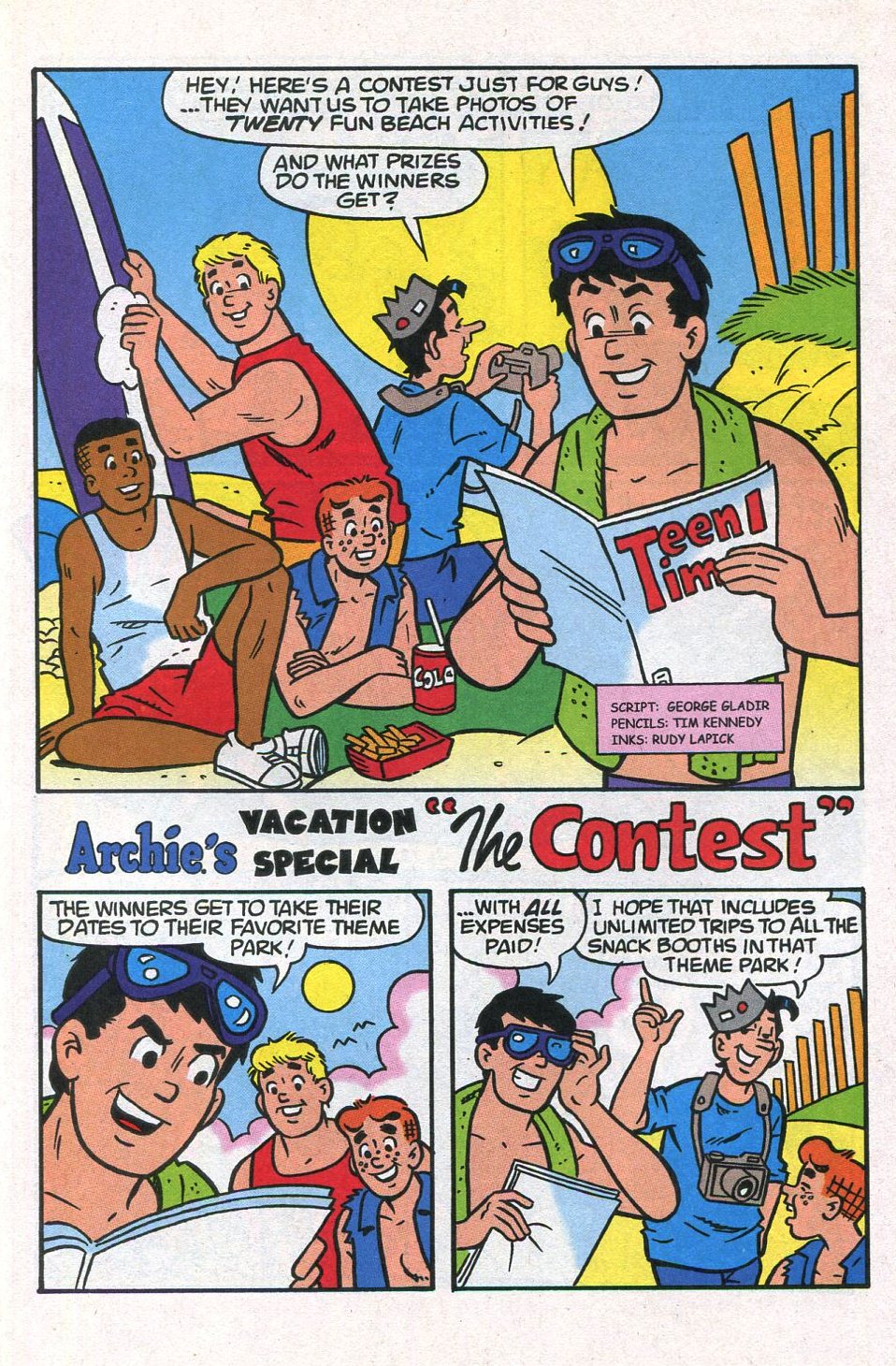 Read online Archie's Vacation Special comic -  Issue #7 - 45