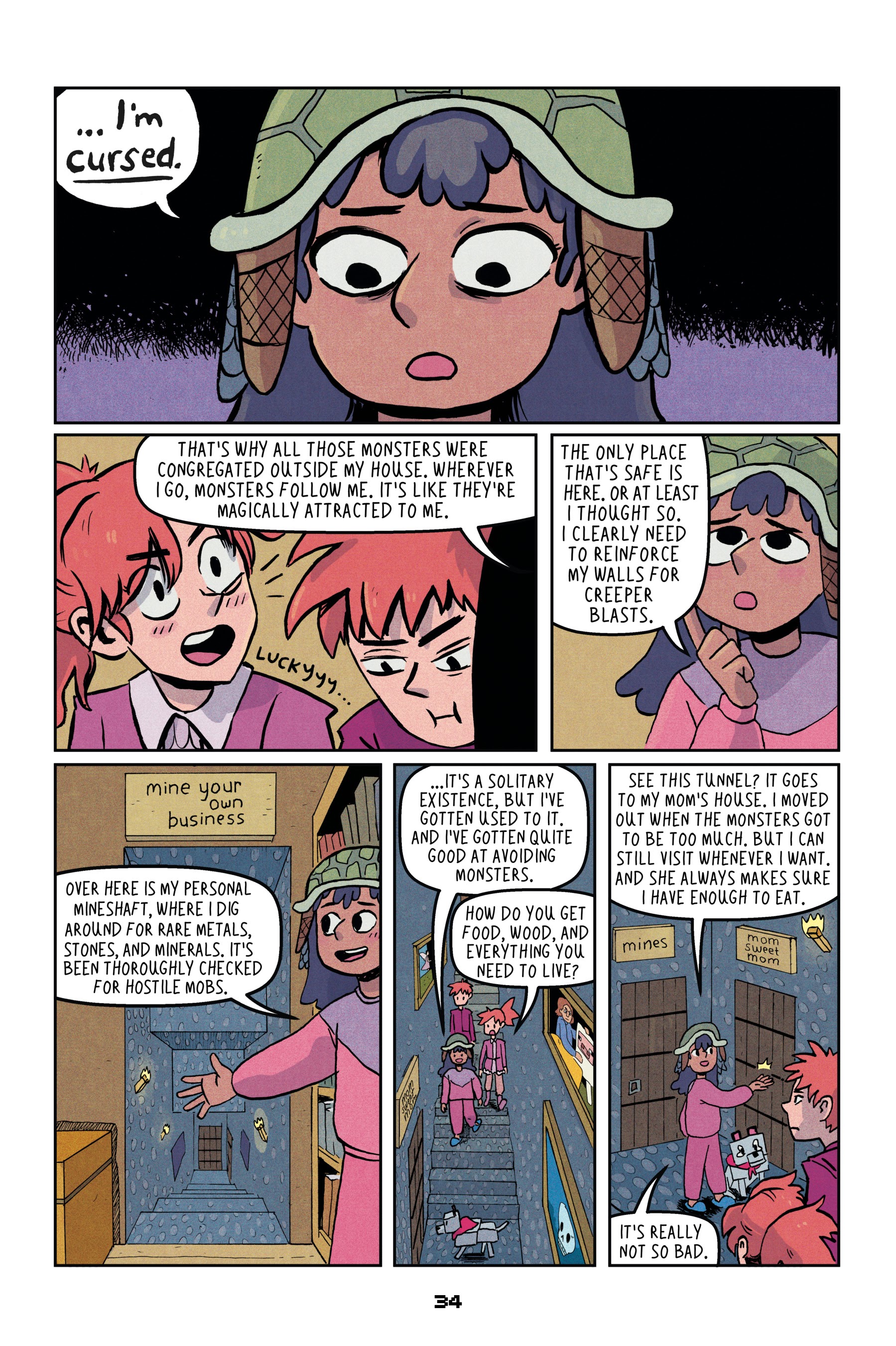 Read online Minecraft: Wither Without You comic -  Issue # TPB - 36