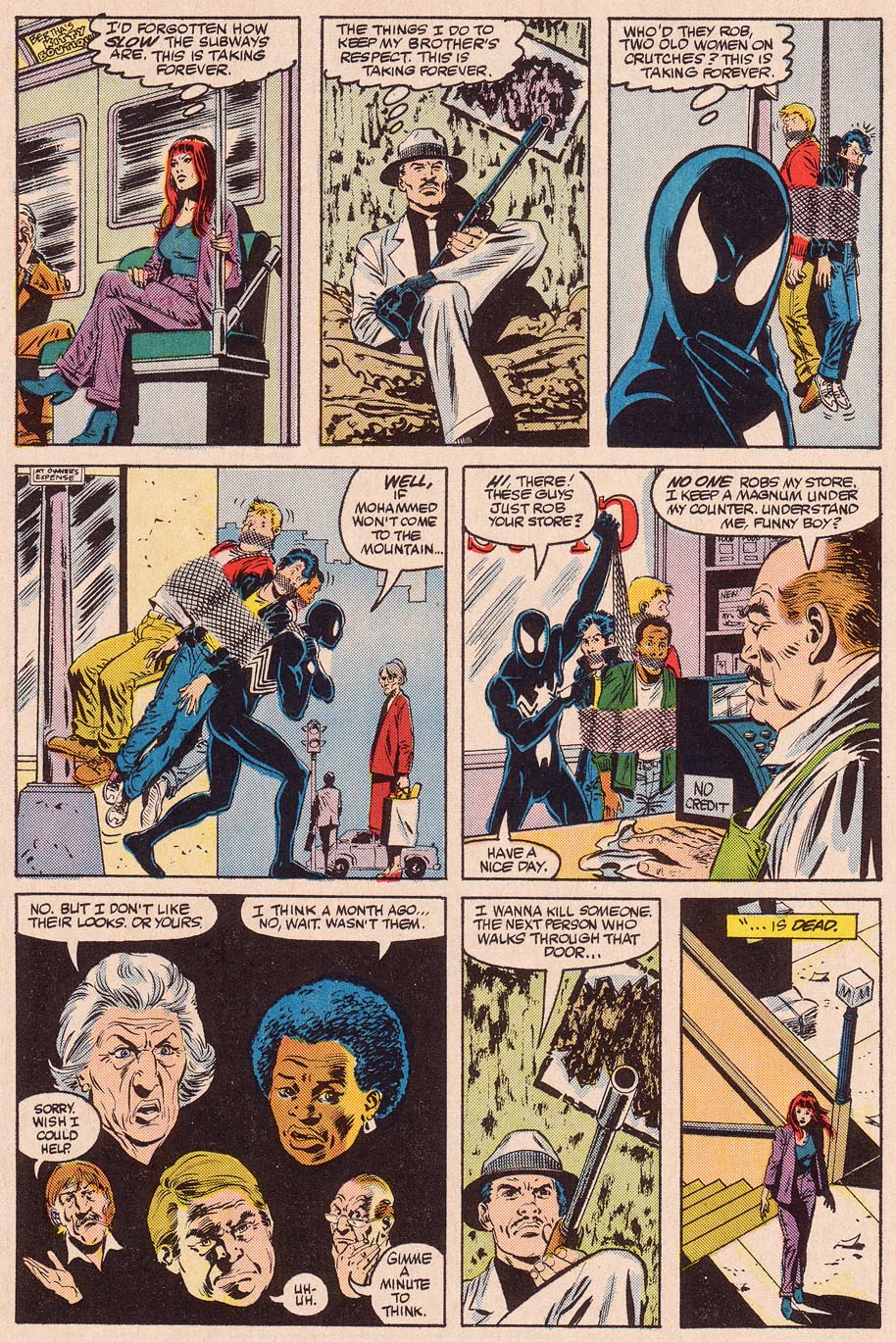 Read online Web of Spider-Man (1985) comic -  Issue #12 - 19