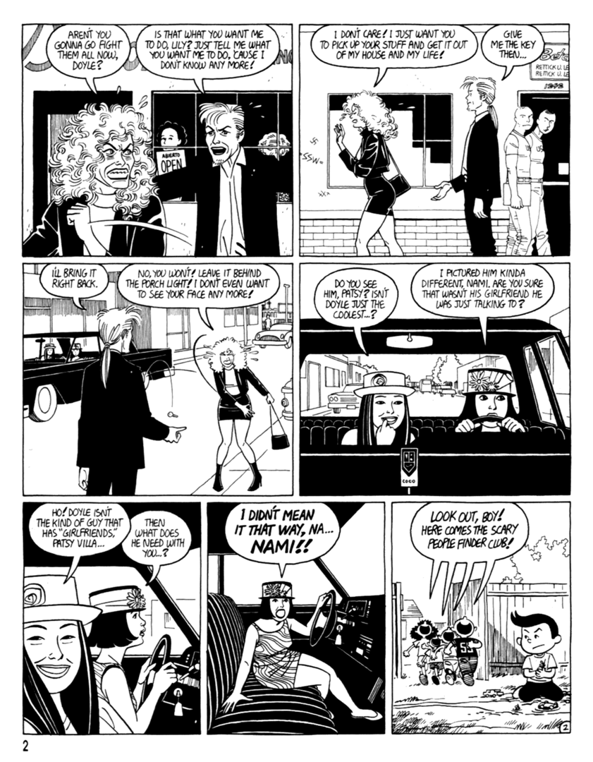 Read online Love and Rockets (1982) comic -  Issue #37 - 4