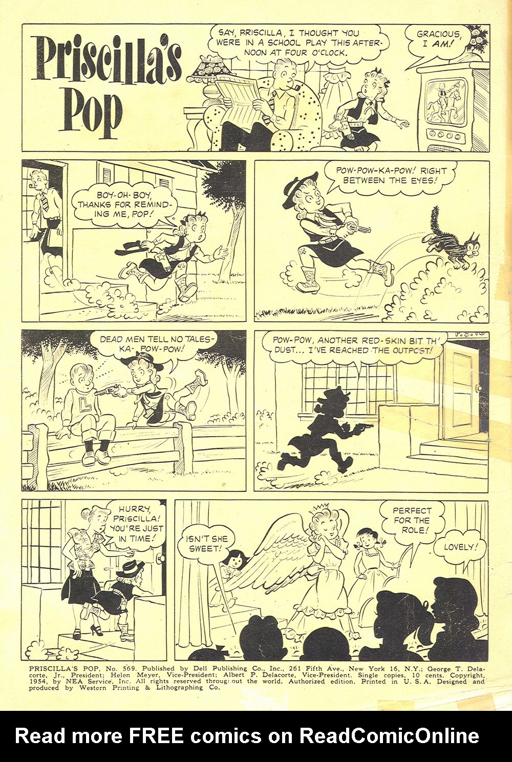 Read online Four Color Comics comic -  Issue #569 - 2