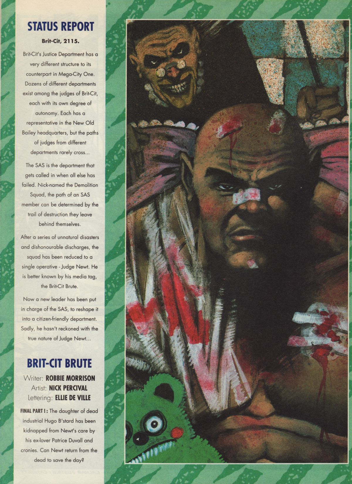 Read online Judge Dredd: The Megazine (vol. 2) comic -  Issue #33 - 20