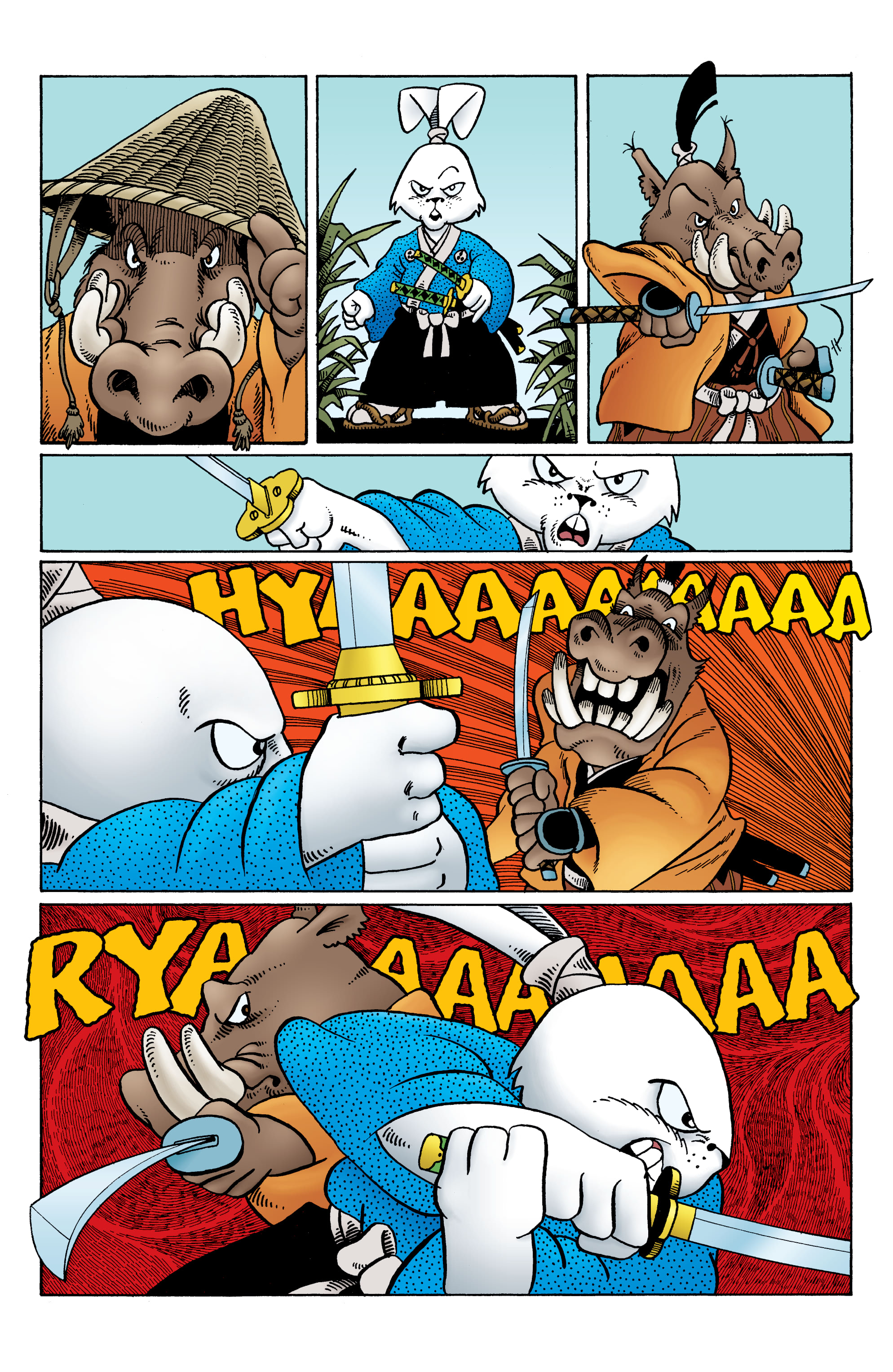 Read online Usagi Yojimbo Color Classics comic -  Issue #1 - 4