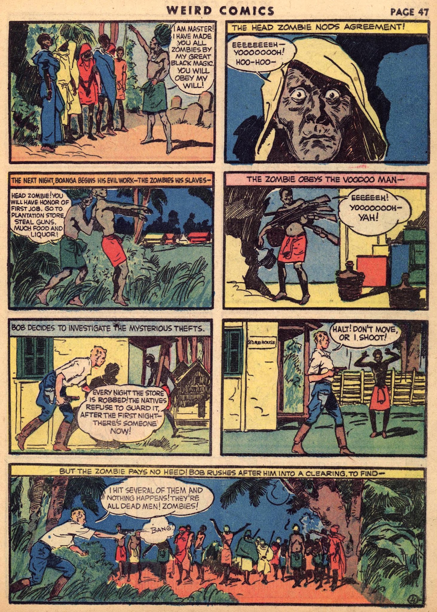 Read online Weird Comics comic -  Issue #5 - 49